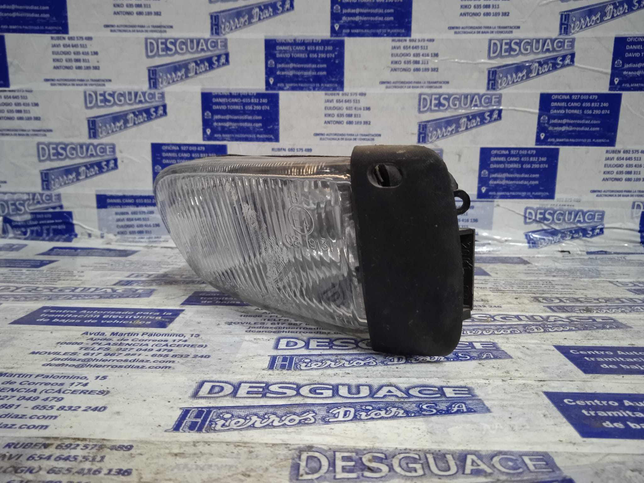 RENAULT Clio 1 generation (1990-1998) Priekinis dešinys priešrūkinis žibintas ESTANTERÍA23 24889793