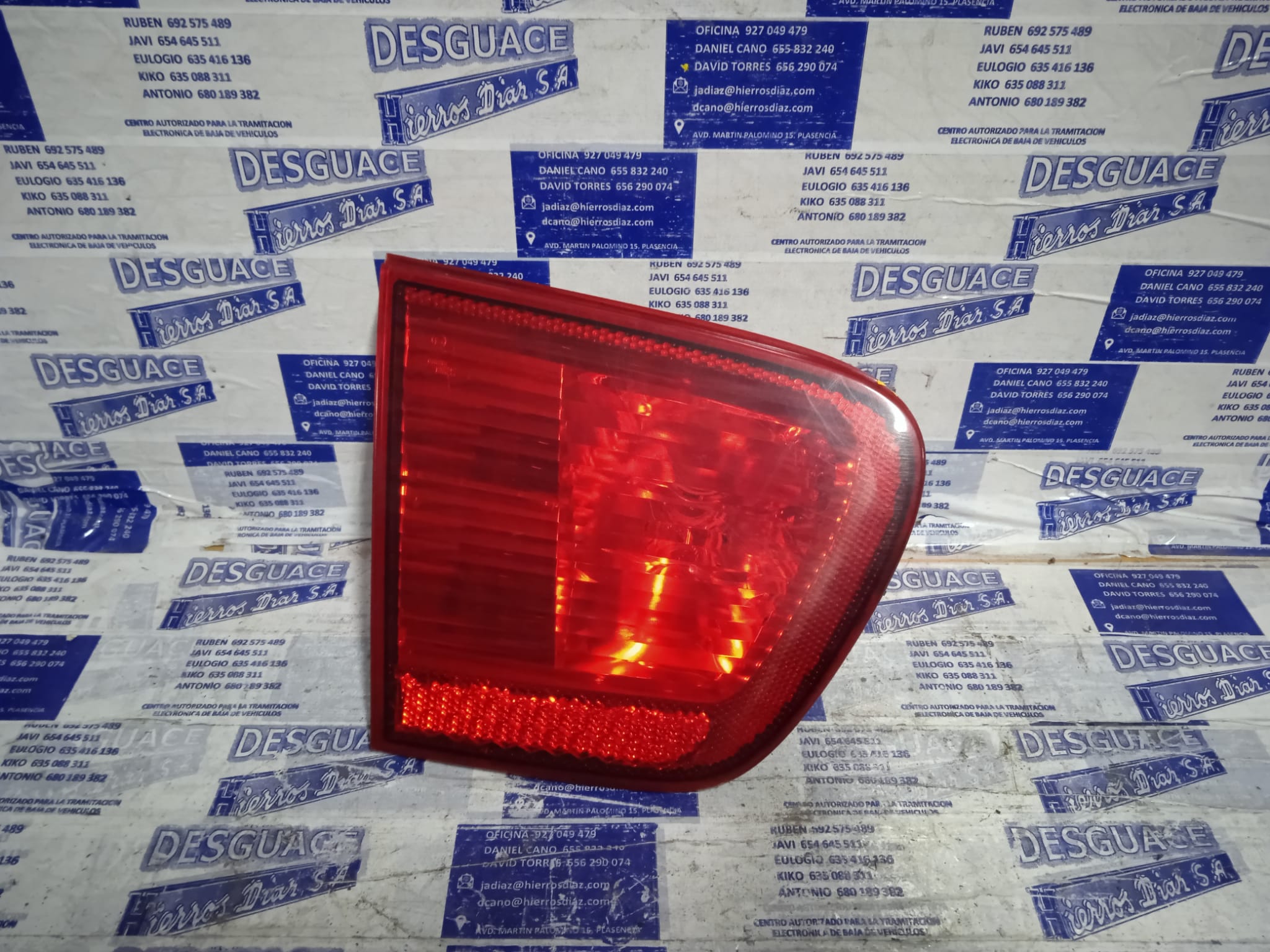 SEAT Ibiza 2 generation (1993-2002) Rear Left Taillight ESTANTERÍA11 24889509