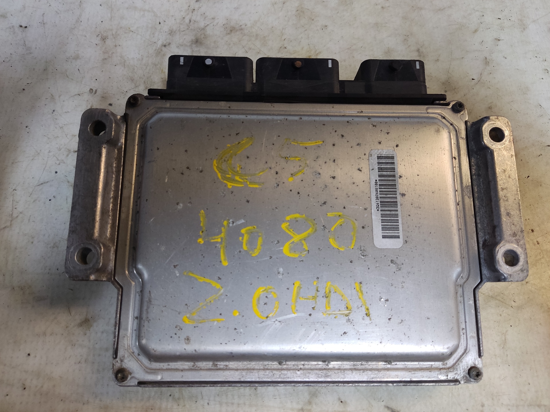 CITROËN C5 2 generation (2008-2017) Engine Control Unit ECU 9666266580 24886685