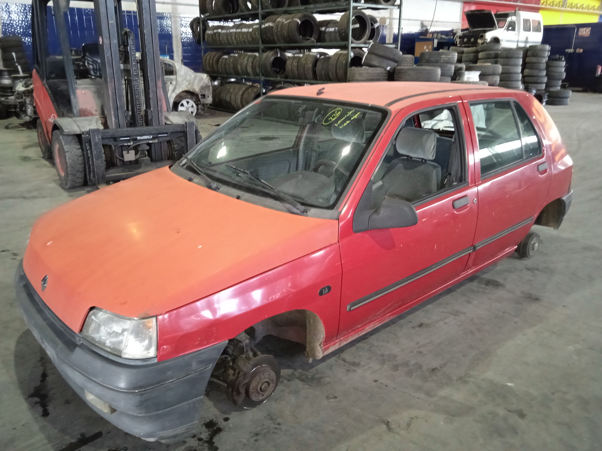 RENAULT Clio 1 generation (1990-1998) Фонарь задний левый ESTANTERÍA21 24887984