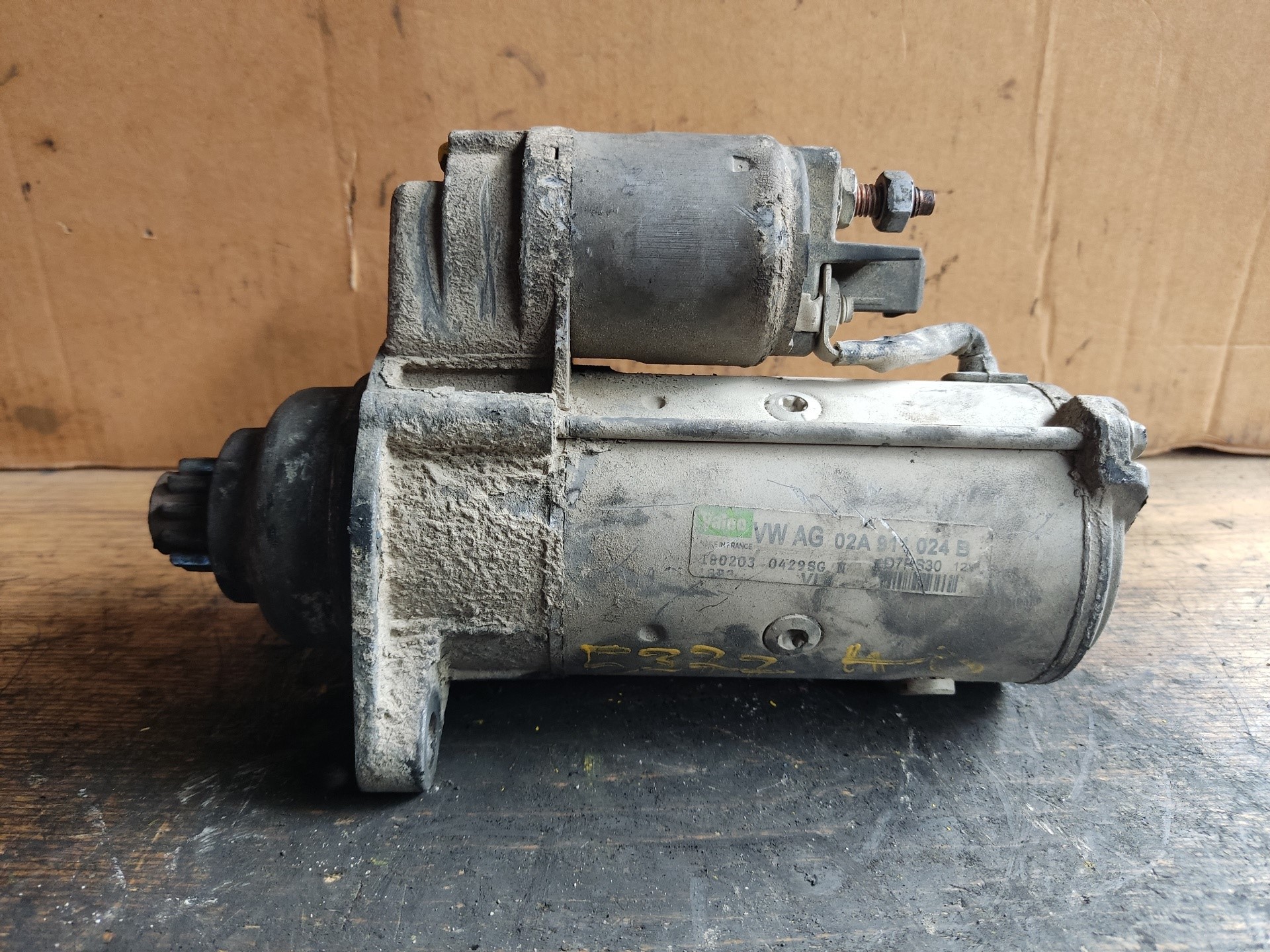 VOLKSWAGEN Golf 4 generation (1997-2006) Starter Motor 02A911024B 24895812