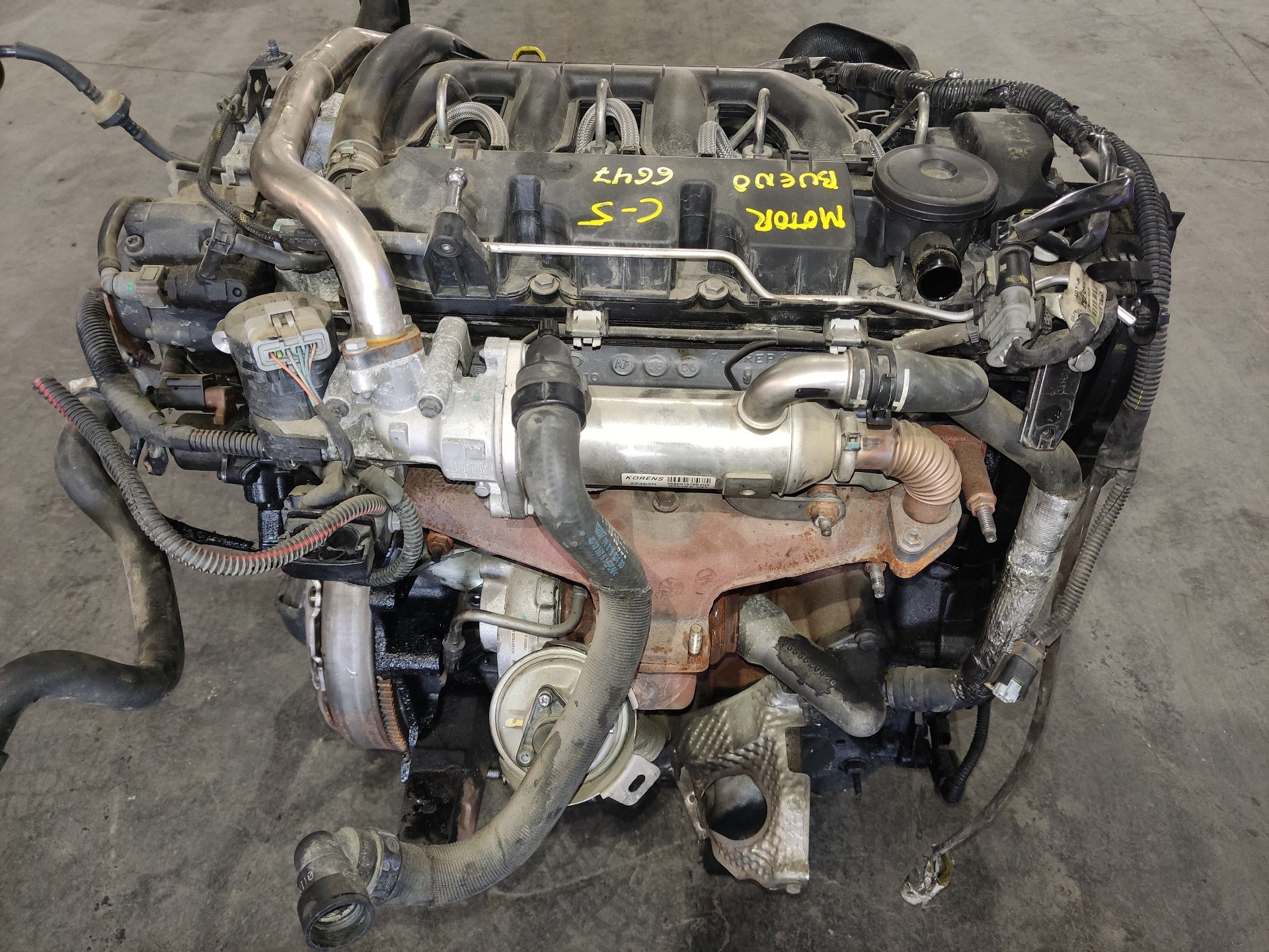 CITROËN C5 1 generation (2001-2008) Engine RHF 24900624