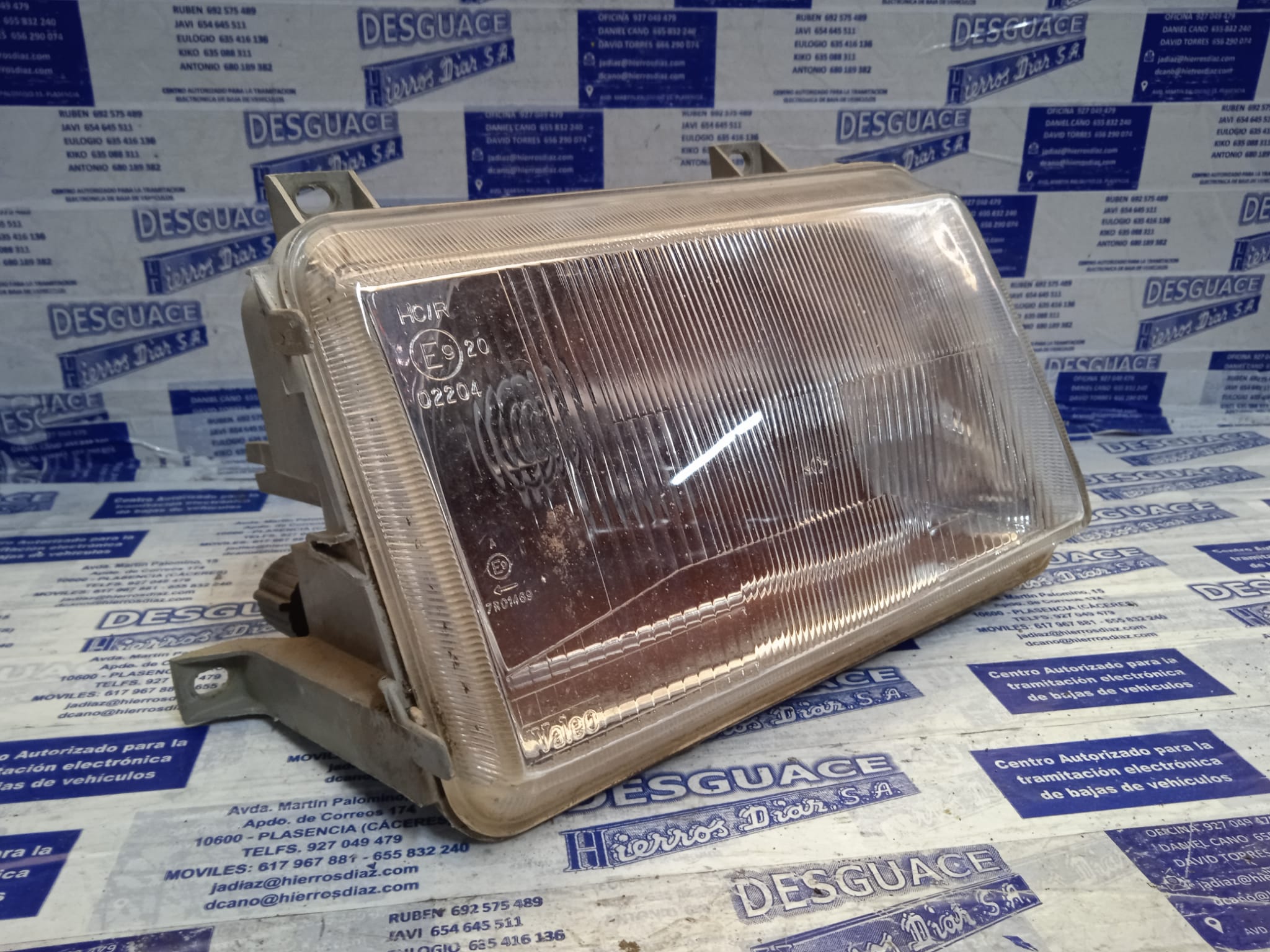 SEAT Ibiza 1 generation (1984-1993) Front Right Headlight ESTANTERÍA11 24889401