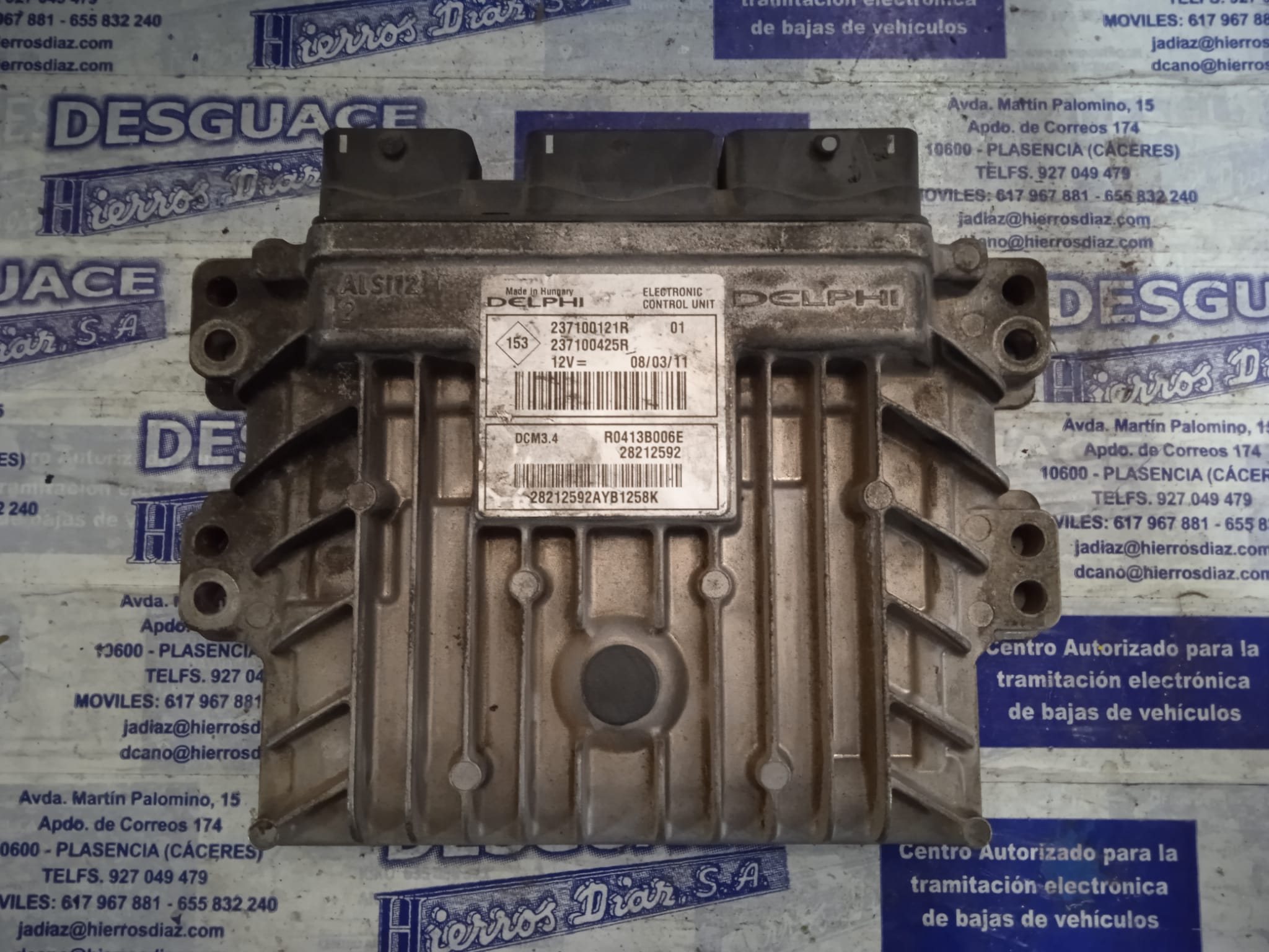 CHEVROLET Megane 3 generation (2008-2020) Engine Control Unit ECU 237100121R 24886552