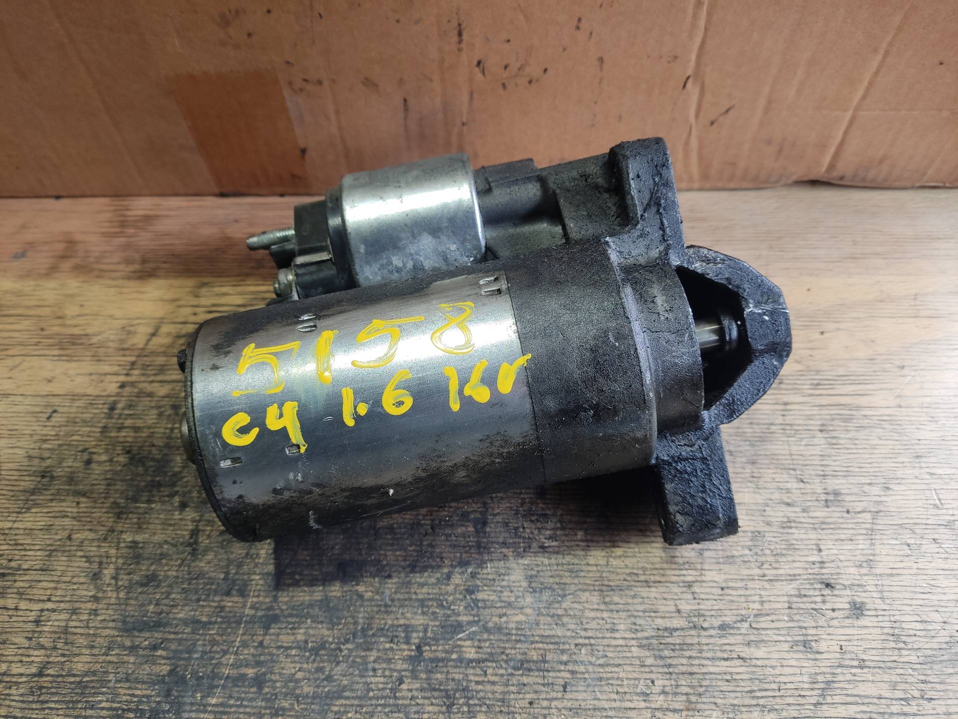 CITROËN C4 1 generation (2004-2011) Starter Motor SINREF 24894912