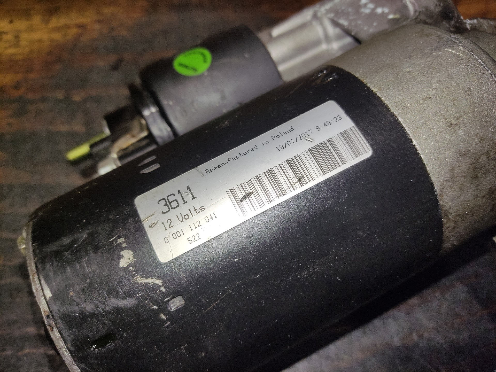 CITROËN C3 1 generation (2002-2010) Starter Motor 0001112041 24949609