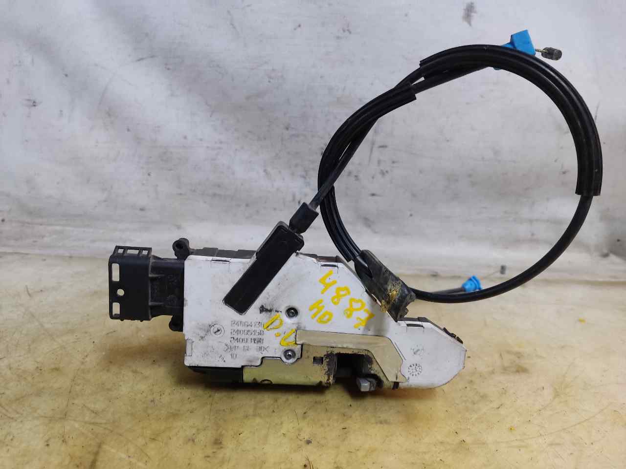 CITROËN C4 Picasso 1 generation (2006-2013) Front Right Door Lock 24094158 24899892