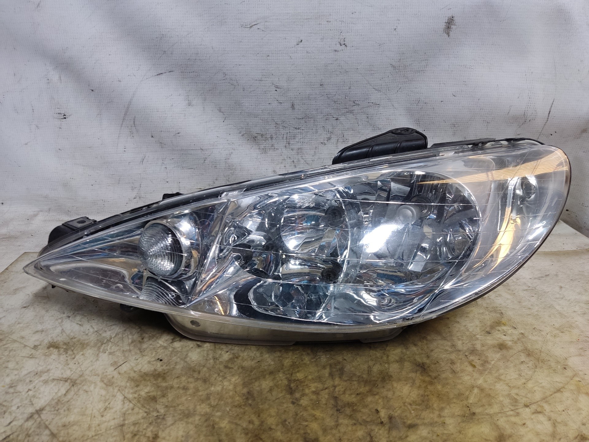 RENAULT 206 1 generation (1998-2009) Front Left Headlight 9628666880 24899288