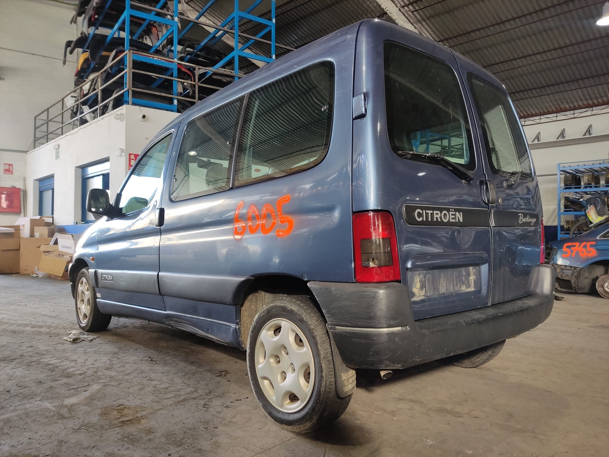 CITROËN Berlingo 1 generation (1996-2012) Замок двери передний правый ESTANTERÍA42 24894496