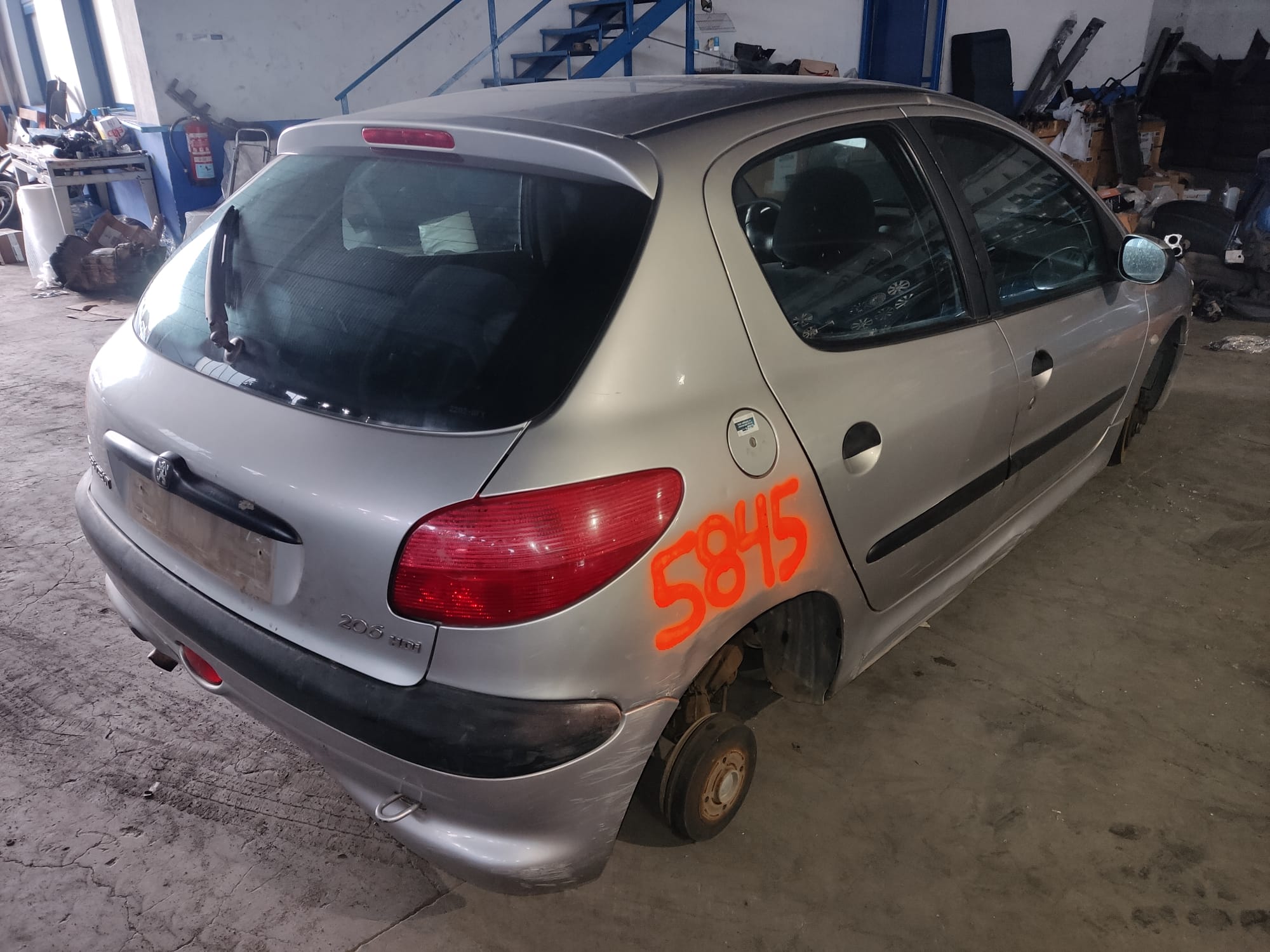 PEUGEOT 206 1 generation (1998-2009) Tурбина K03333821 24899263