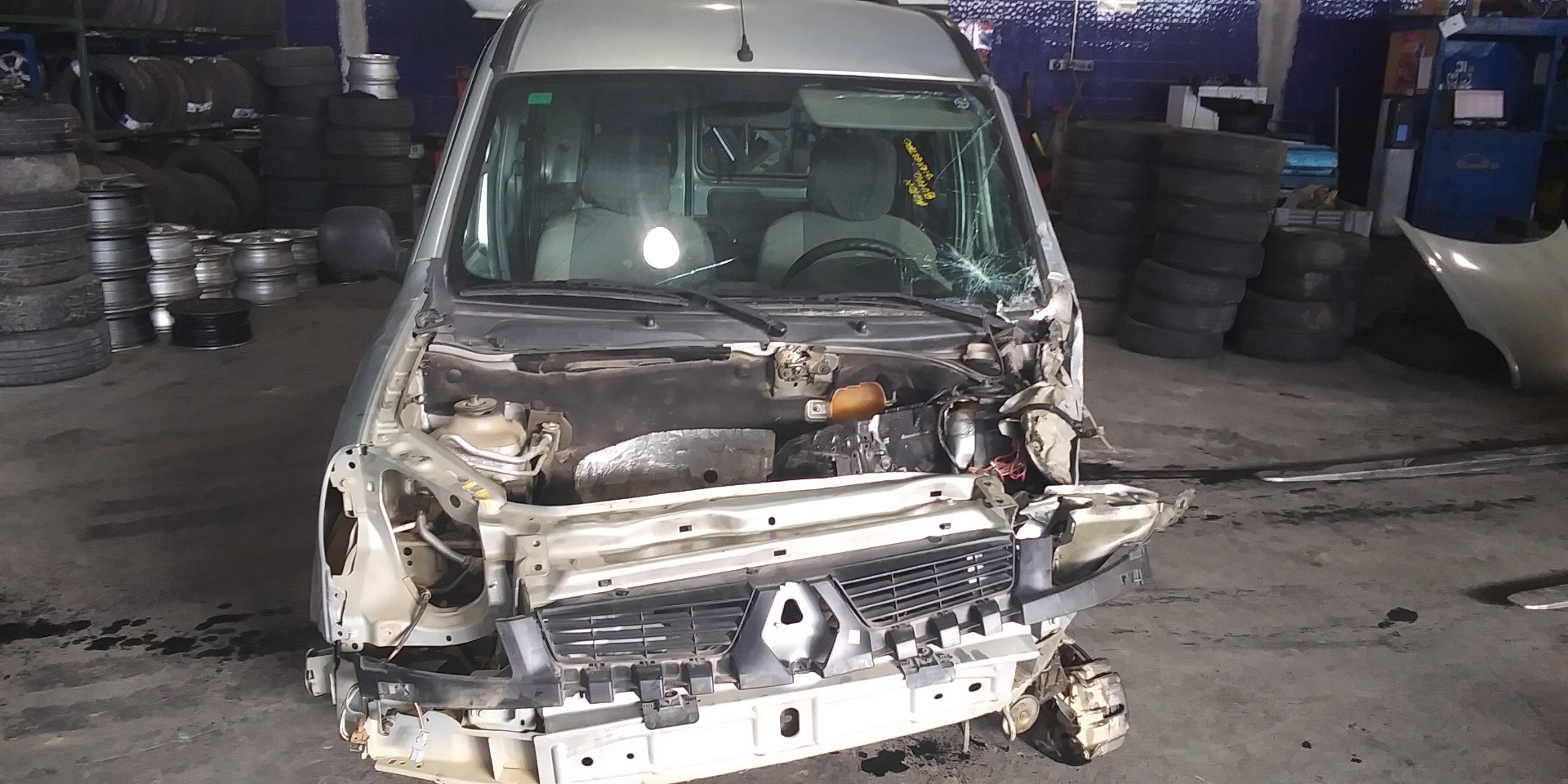 RENAULT Kangoo 1 generation (1998-2009) Hасос кондиционера 1417J 24893482