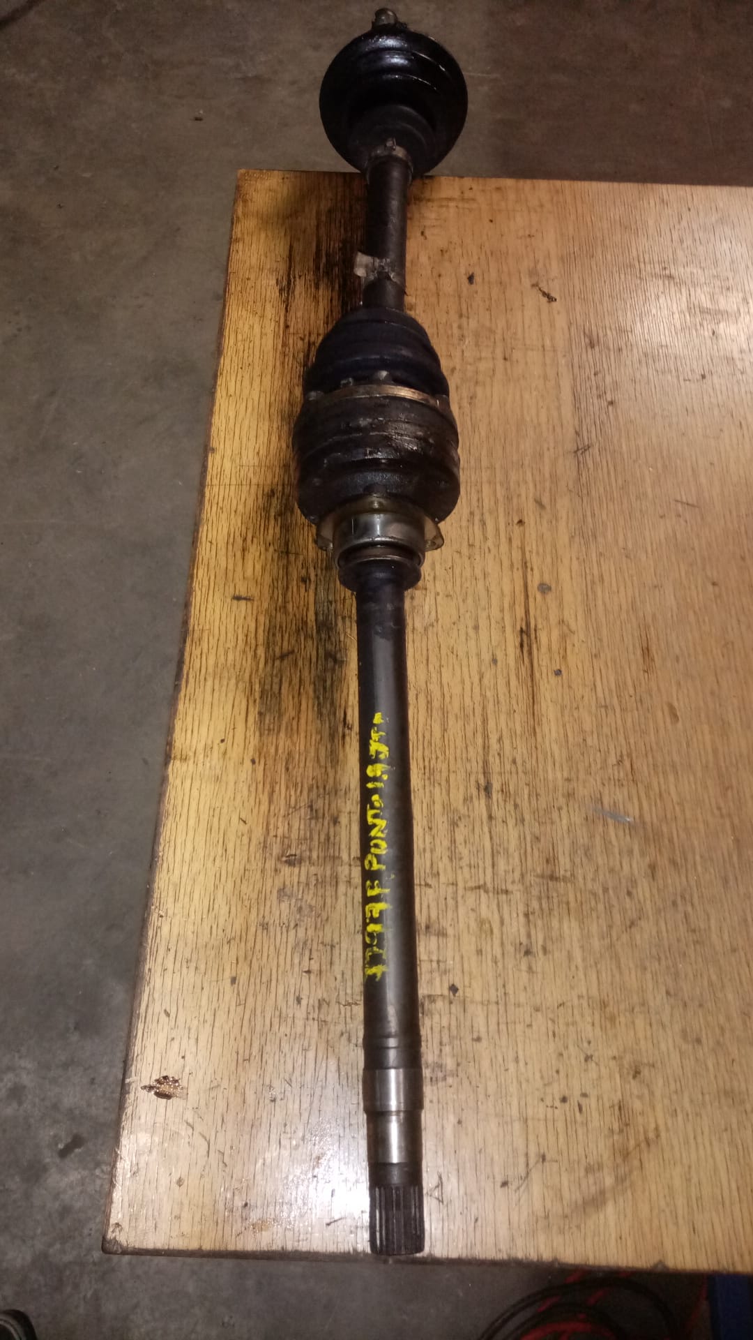 FIAT Punto 3 generation (2005-2020) Front Right Driveshaft 25391388