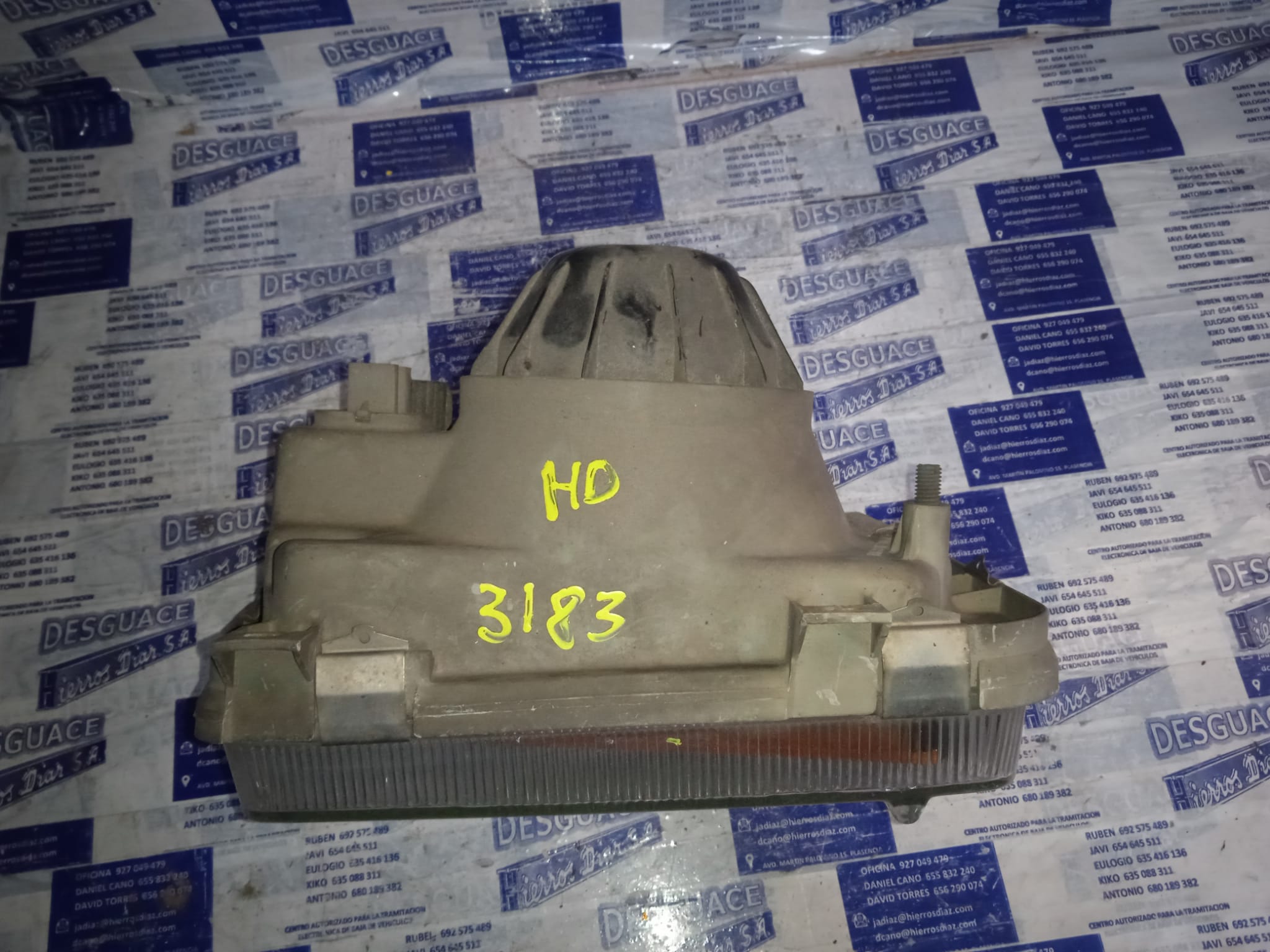 SEAT Ibiza 1 generation (1984-1993) Front Left Headlight ESTANTERÍA12 24888898