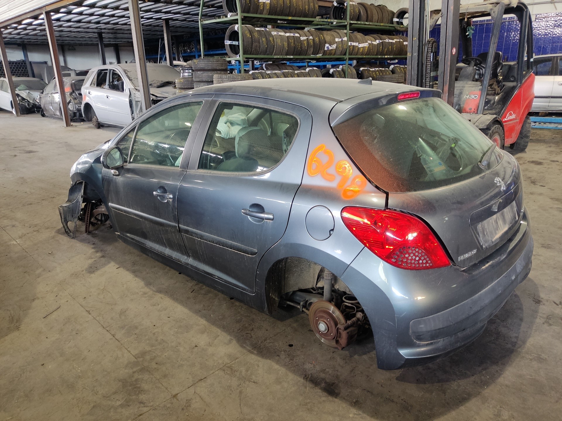 PEUGEOT 207 1 generation (2006-2009) Încuietoare ușă  stânga spate 24090816 24920801