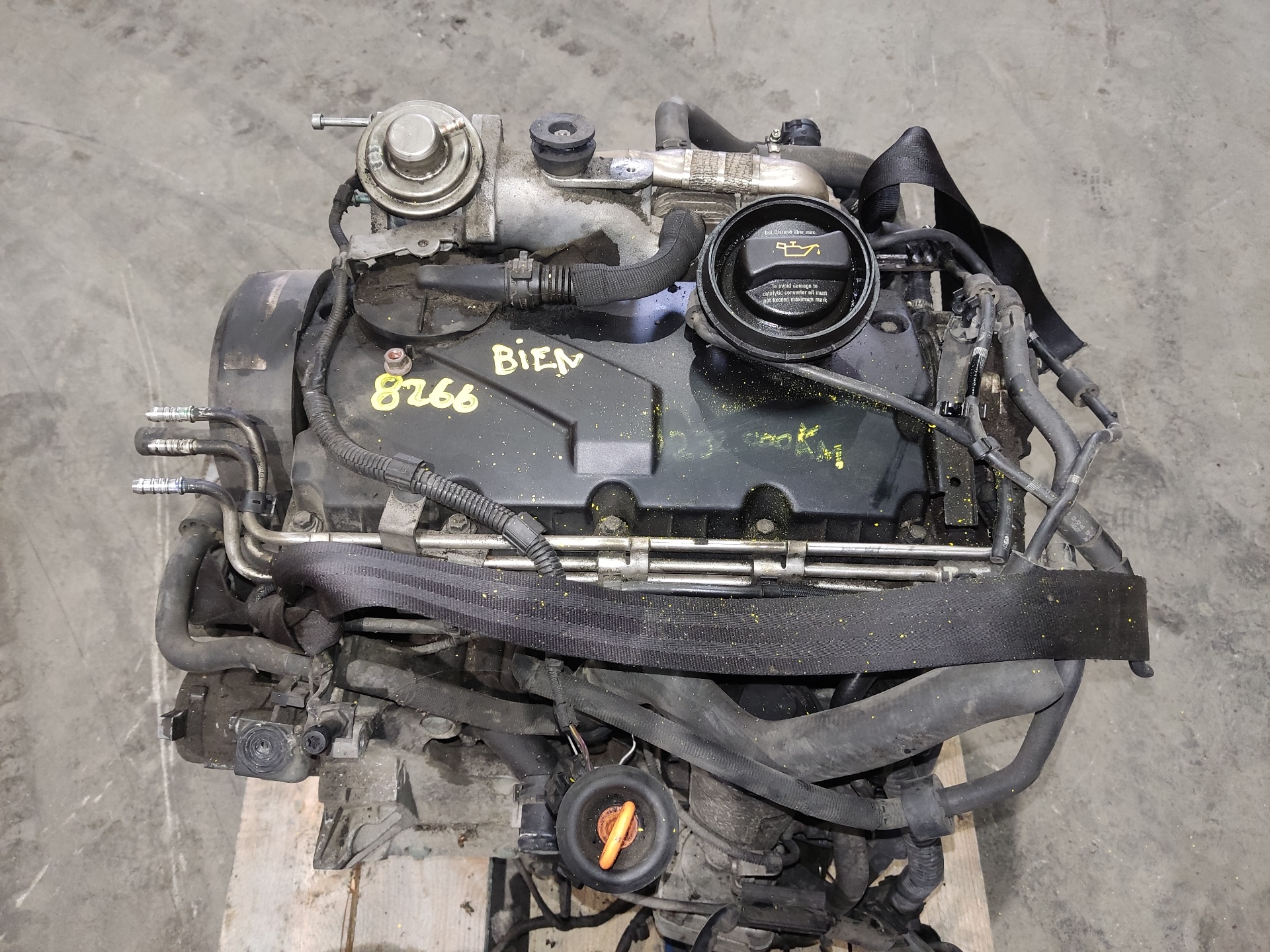 AUDI A3 8P (2003-2013) Motor BKC 26257301