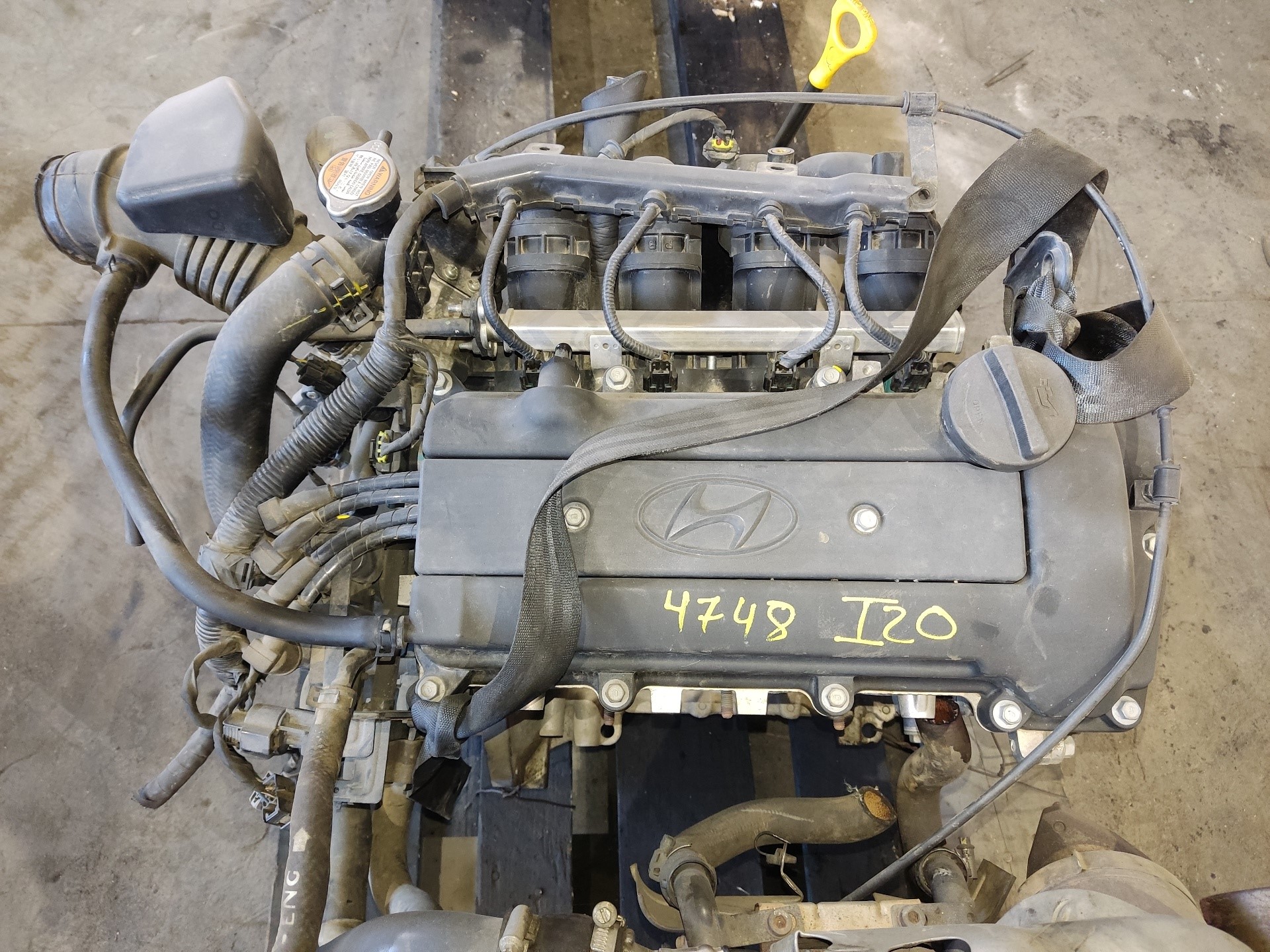HYUNDAI i20 PB (1 generation) (2008-2014) Engine G4LA 24911167