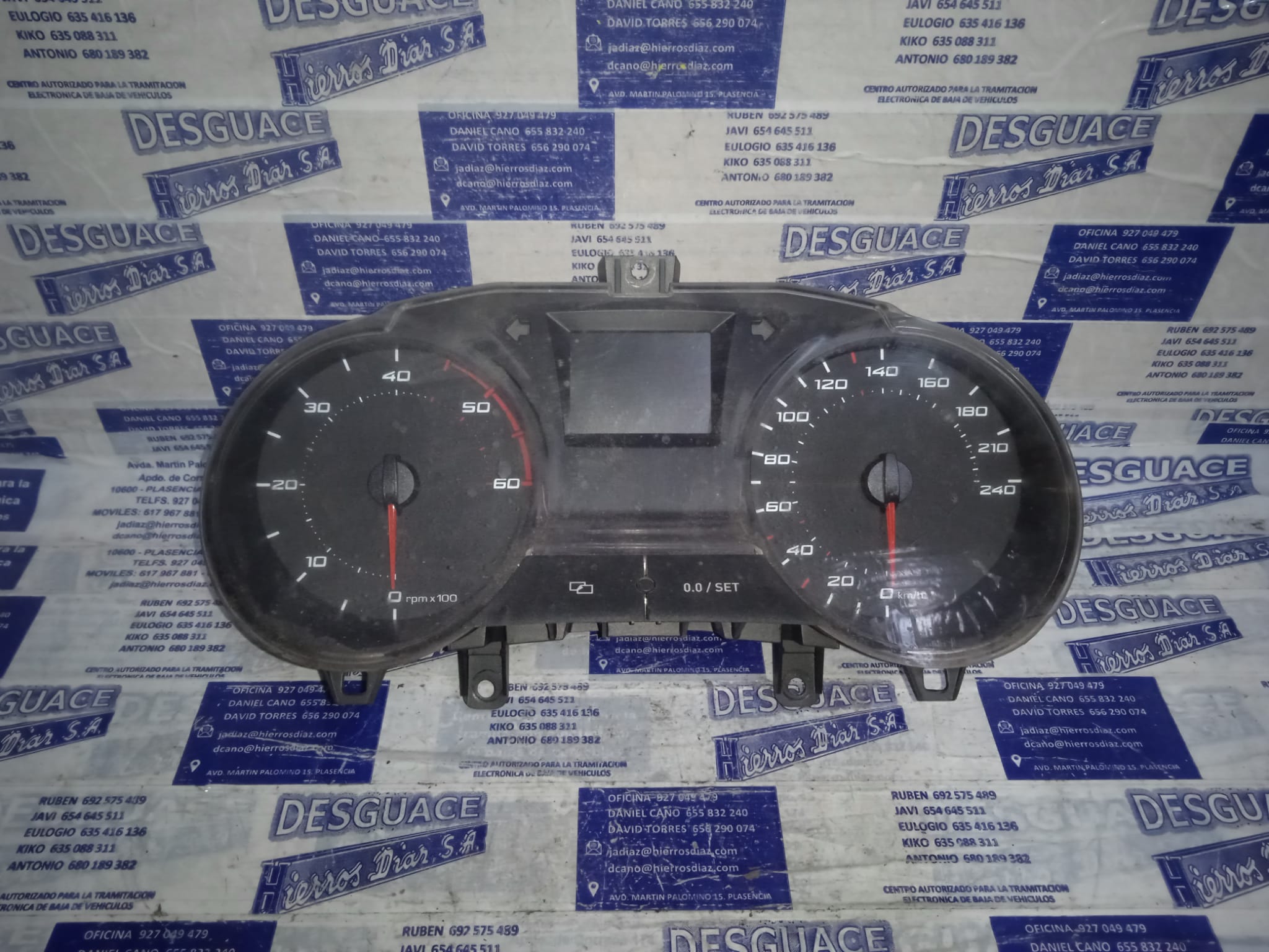 SEAT Ibiza 3 generation (2002-2008) Speedometer ESTANTERÍA11 24888676