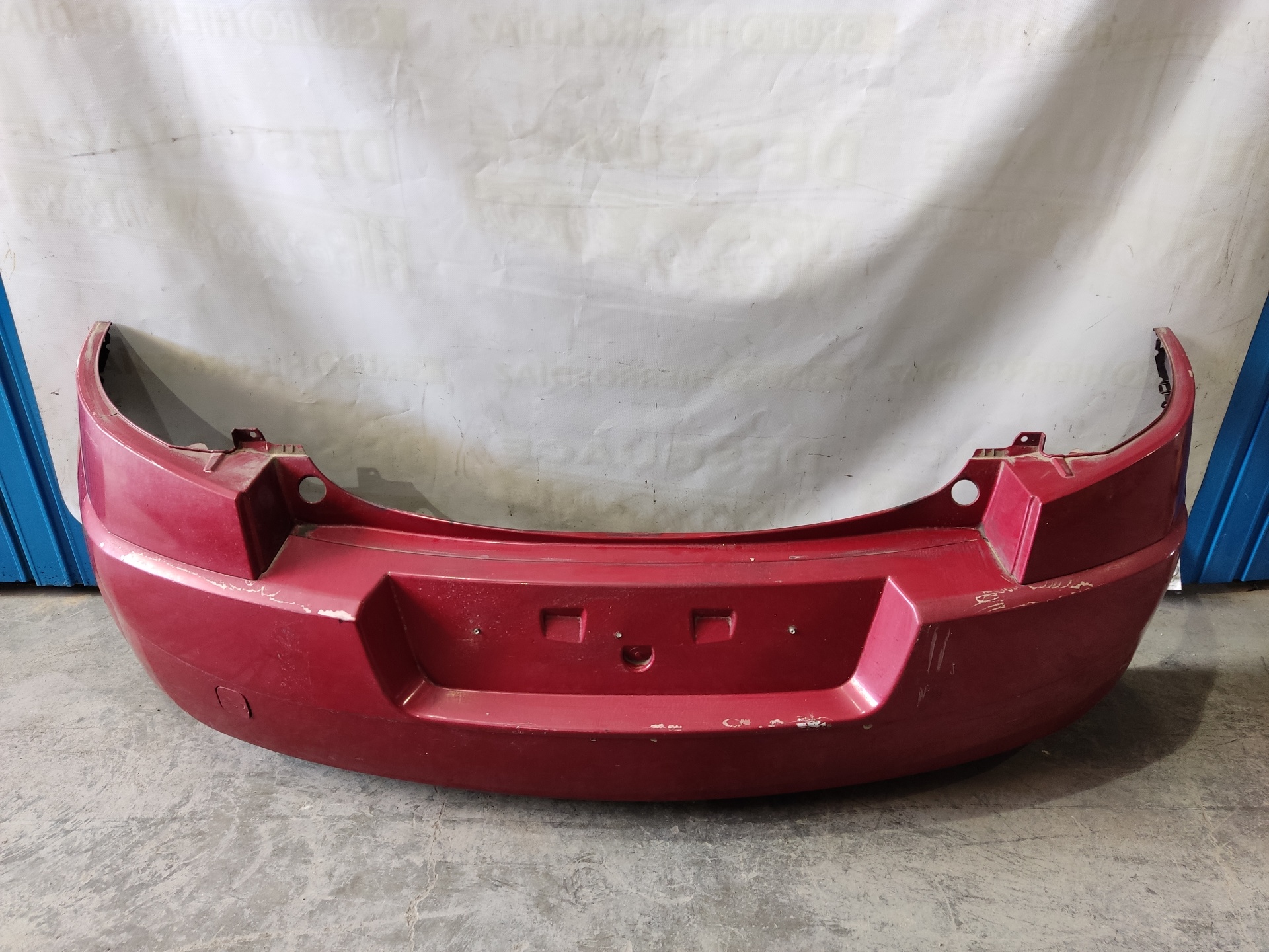 RENAULT Megane 2 generation (2002-2012) Rear Bumper ESTÁN1FILA2 24896168