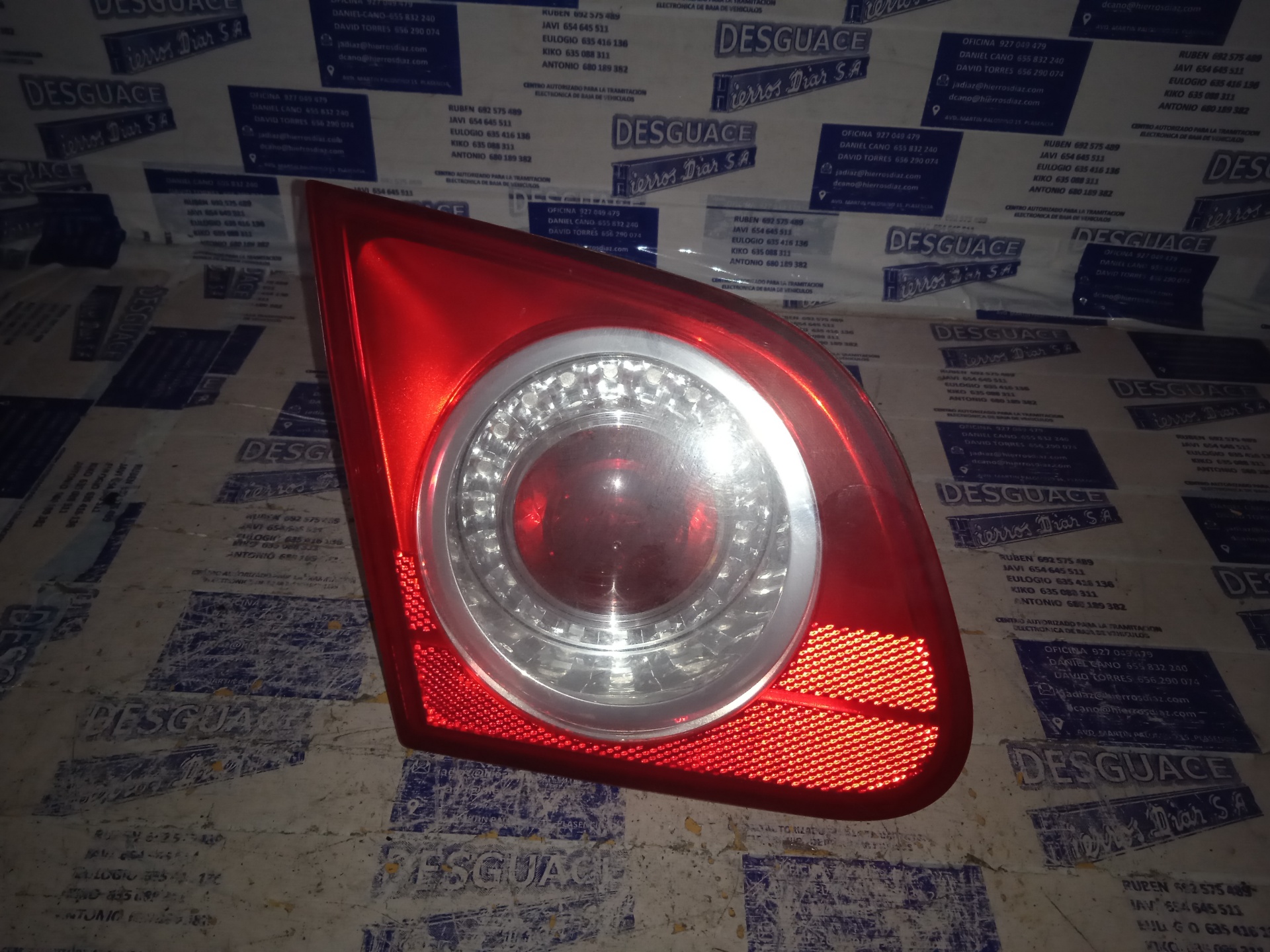 VOLKSWAGEN Passat B6 (2005-2010) Rear Left Taillight ESTANTERÍA15 24888094