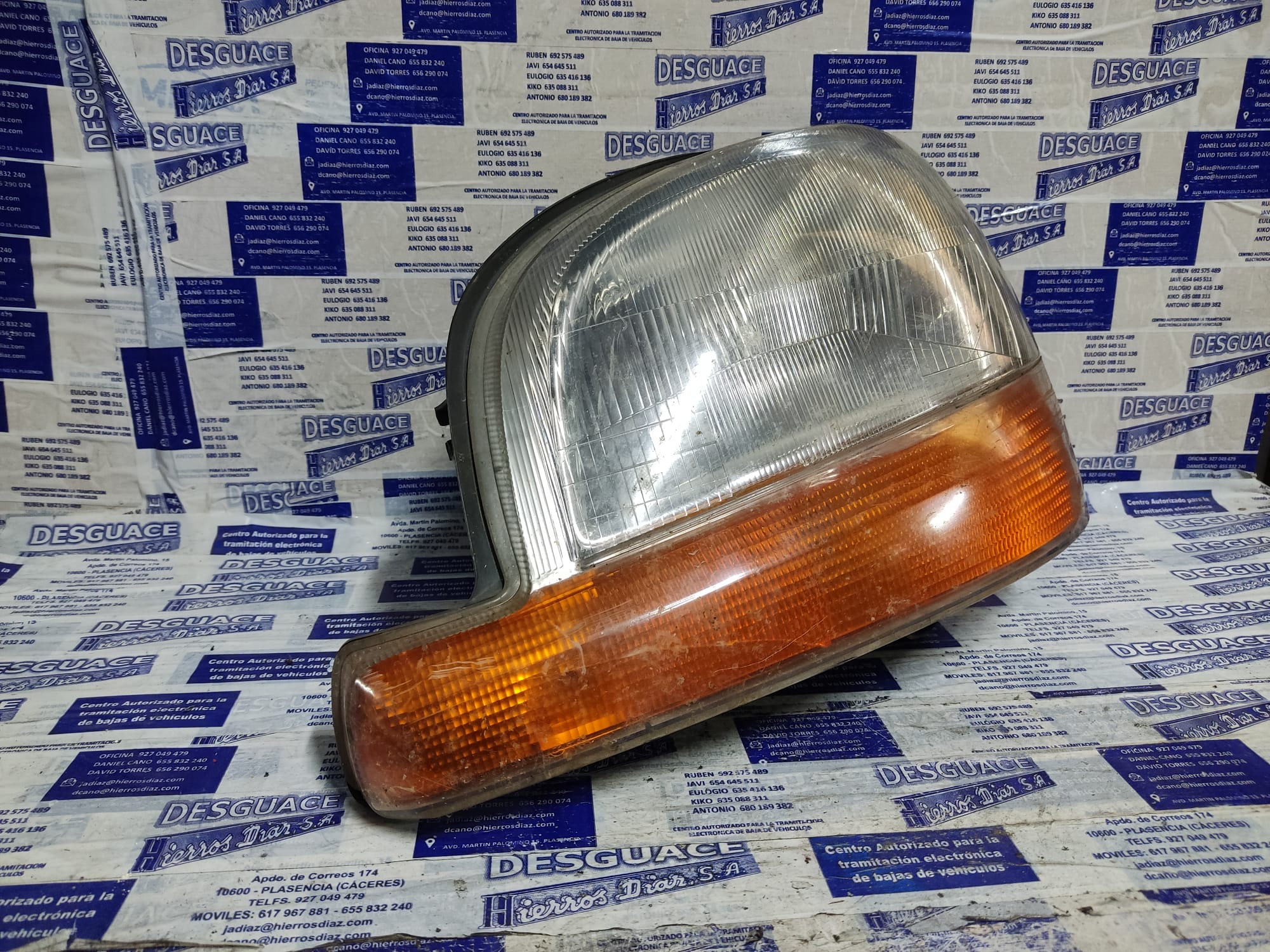 RENAULT Kangoo 1 generation (1998-2009) Front Left Headlight ESTANTERÍA21 24891703