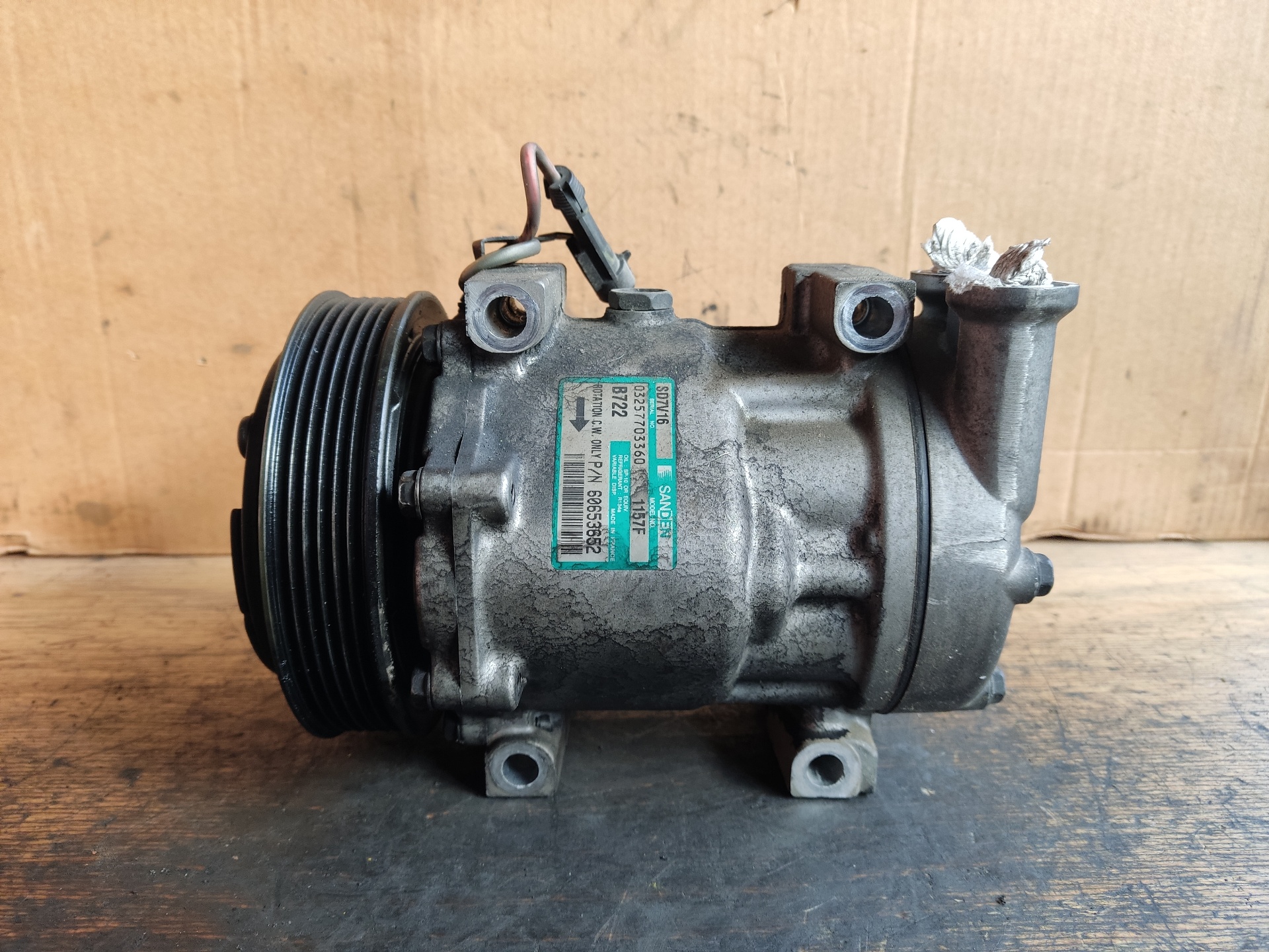 ALFA ROMEO 147 2 generation (2004-2010) Air Condition Pump 1157F 24897399