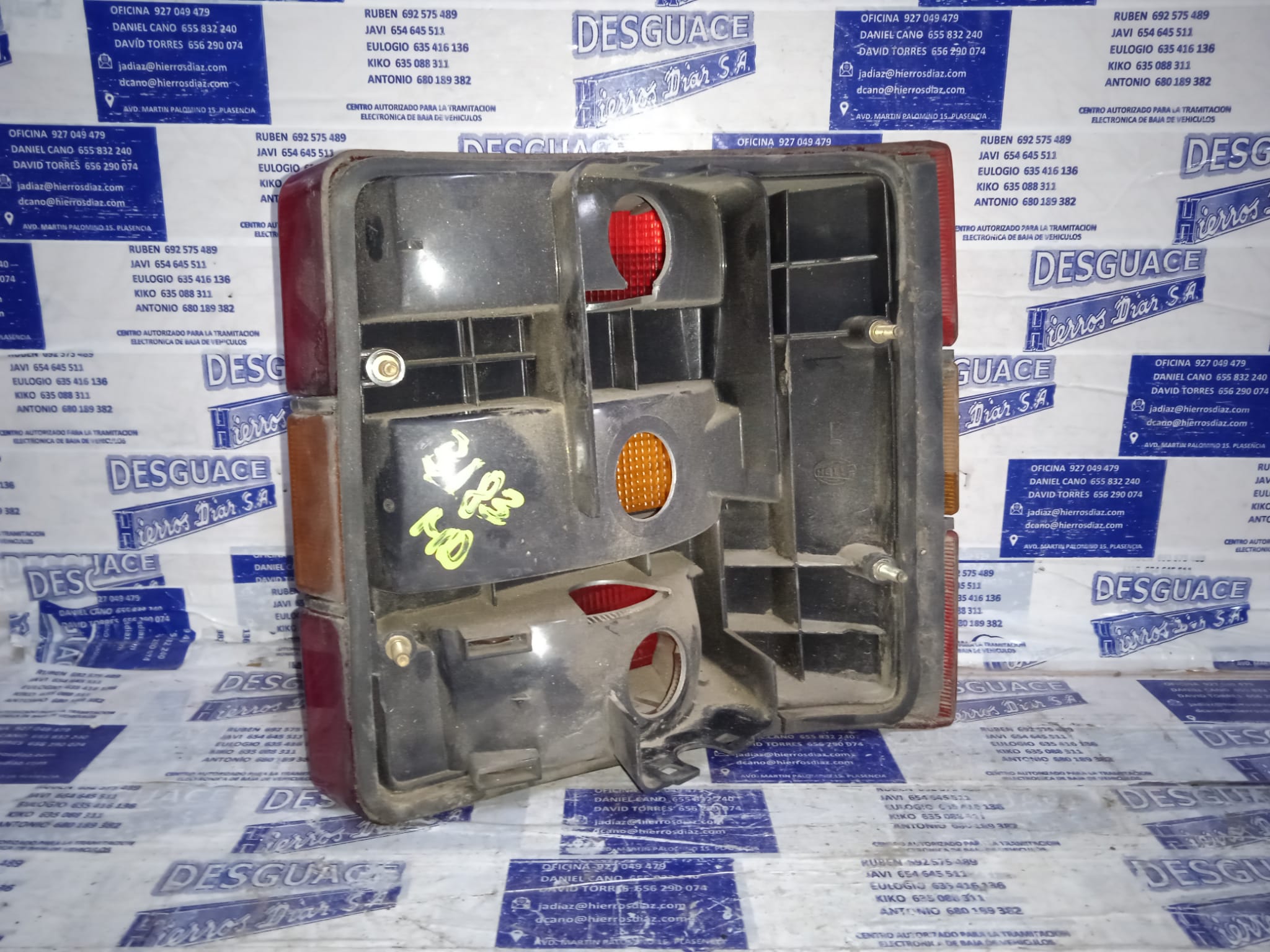 SEAT Ibiza 1 generation (1984-1993) Rear Left Taillight ESTANTERÍA11 24889099