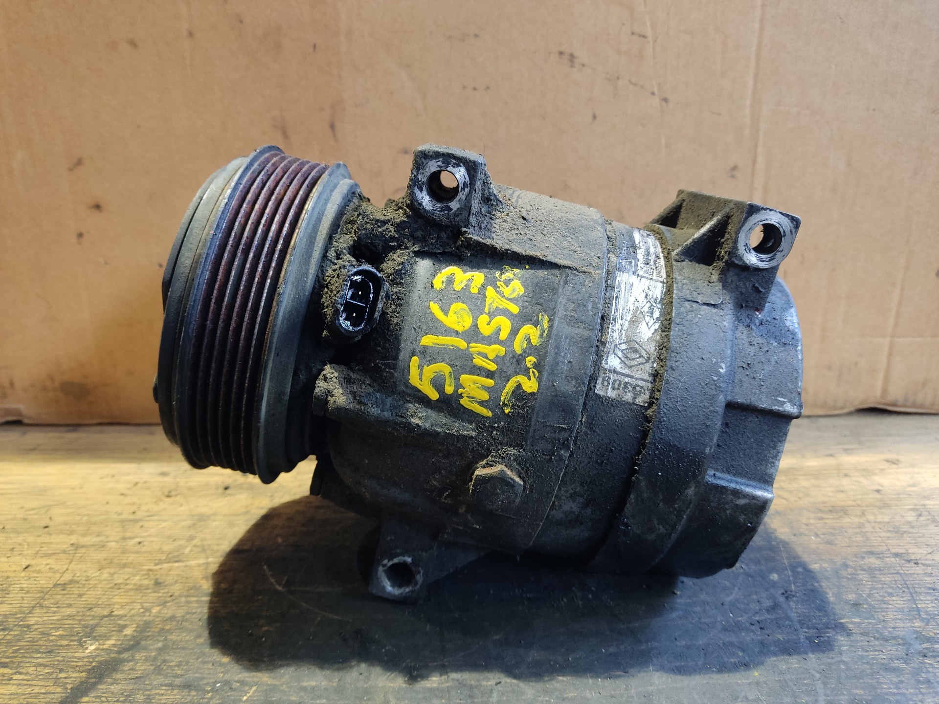 RENAULT Master 2 generation (1997-2010) Pompe de climatisation SINREF 24888612