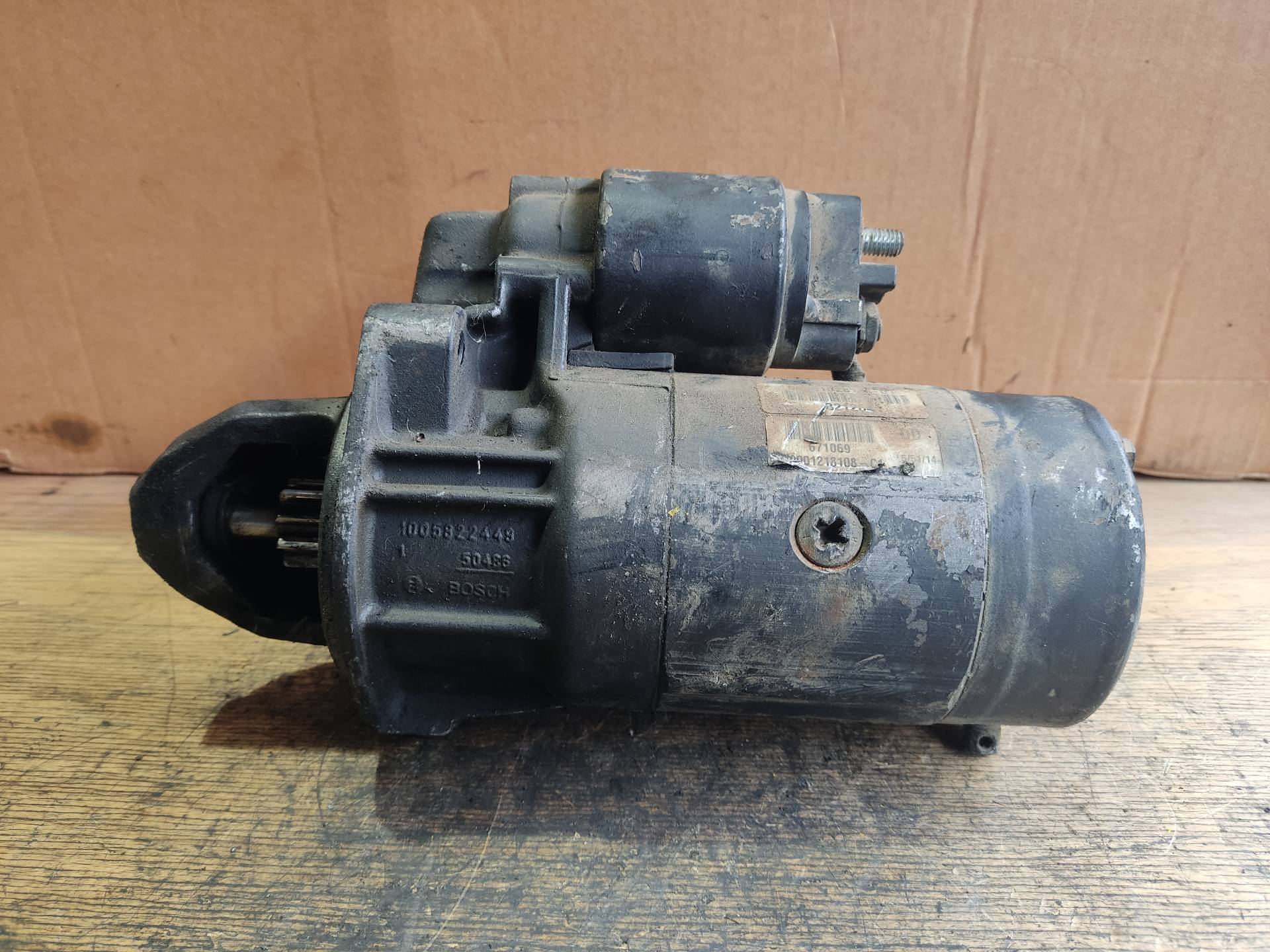 SSANGYONG Korando 2 generation (1997-2006) Starter Motor PALET52, FILA1 24887439