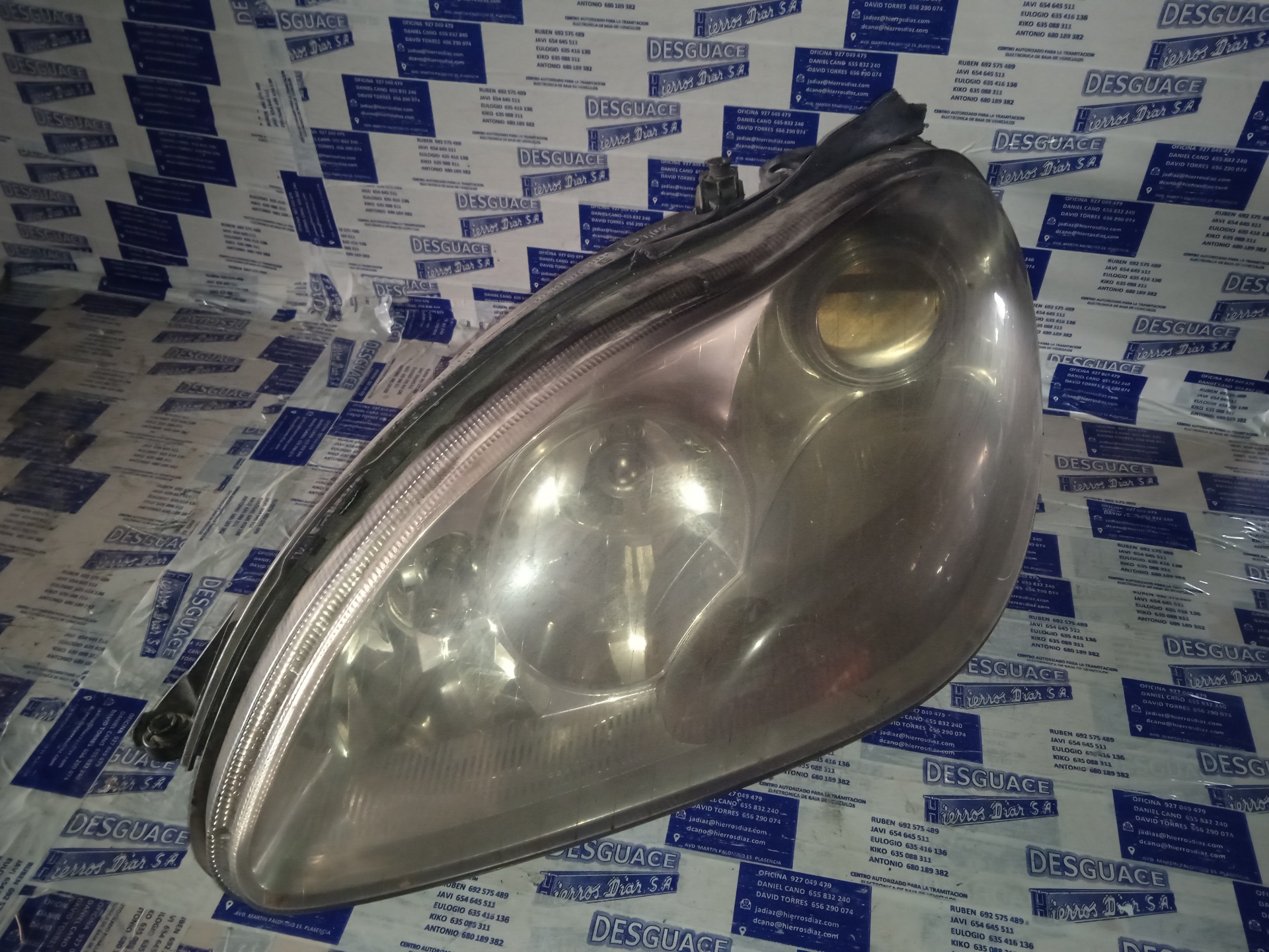 MERCEDES-BENZ S-Class W220 (1998-2005) Front Left Headlight ESTANTERÍA7 24887275