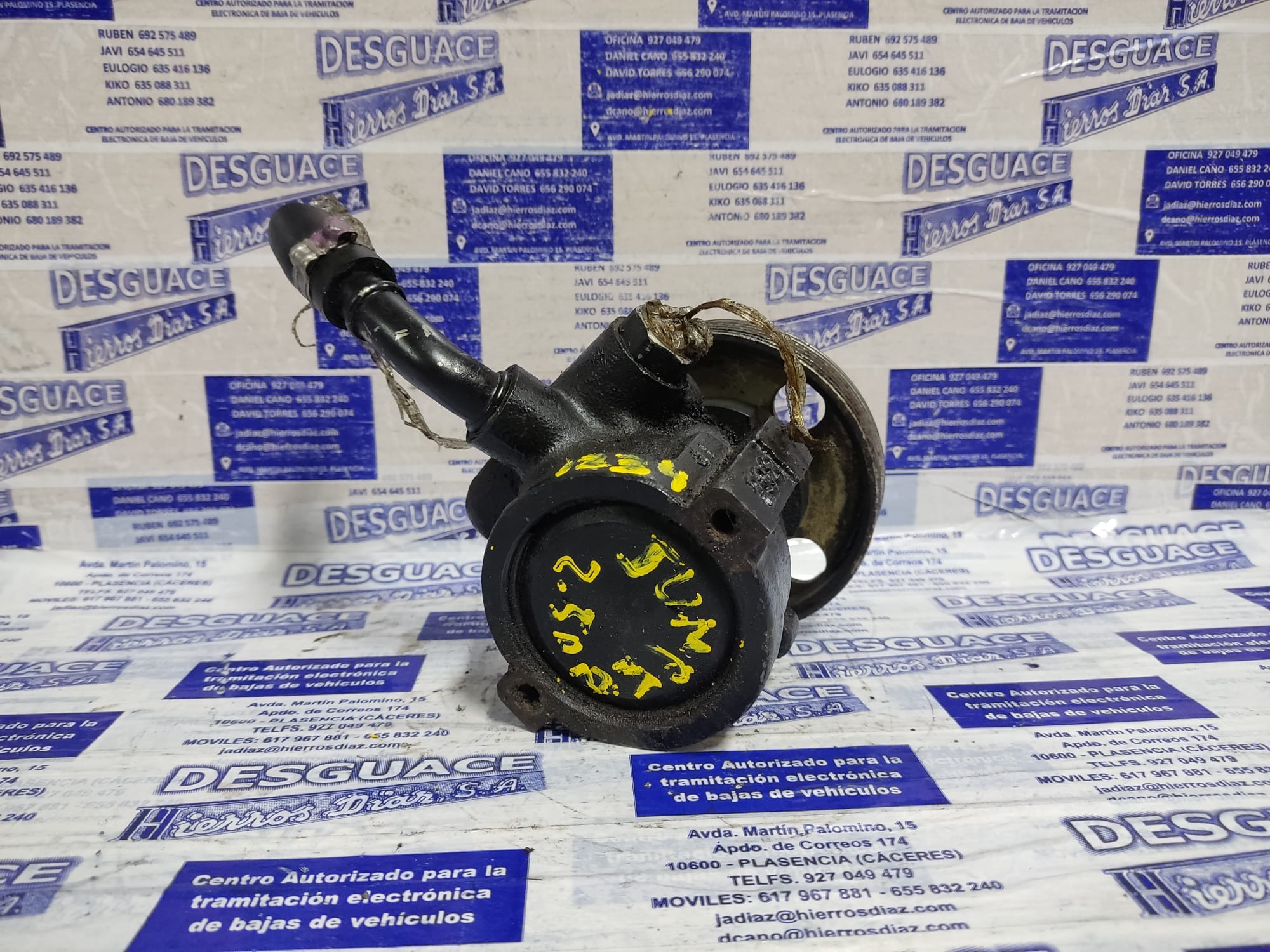 CITROËN Jumper 2 generation (1993-2006) Power Steering Pump ESTANTERÍA43 24890822