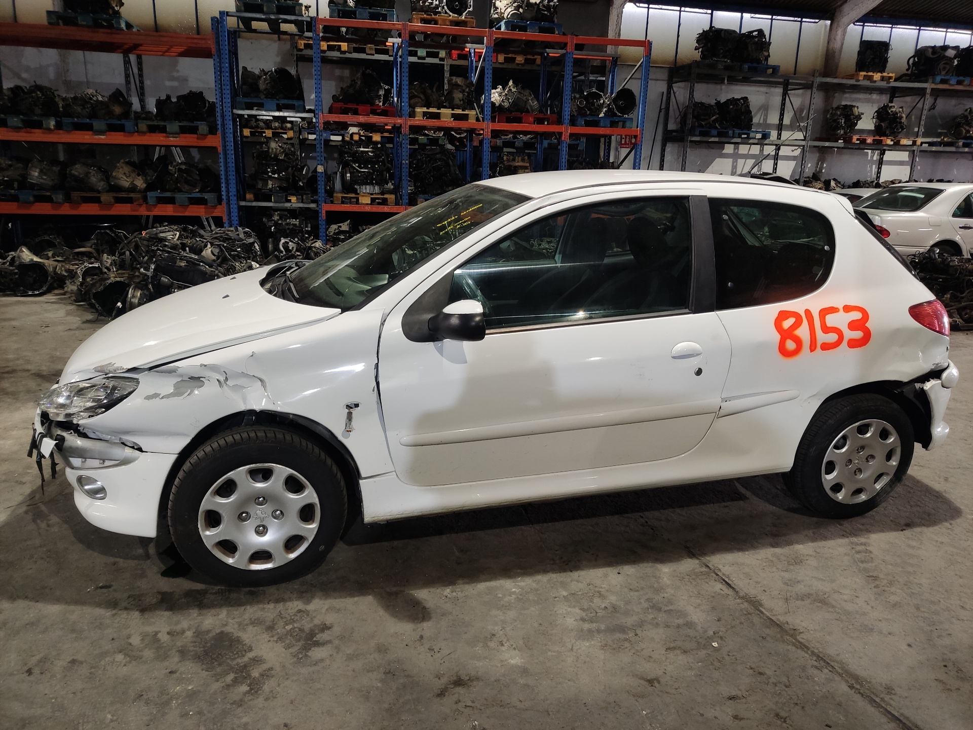 PEUGEOT 206 1 generation (1998-2009) Saugiklių dėžė 9657608780 24903088