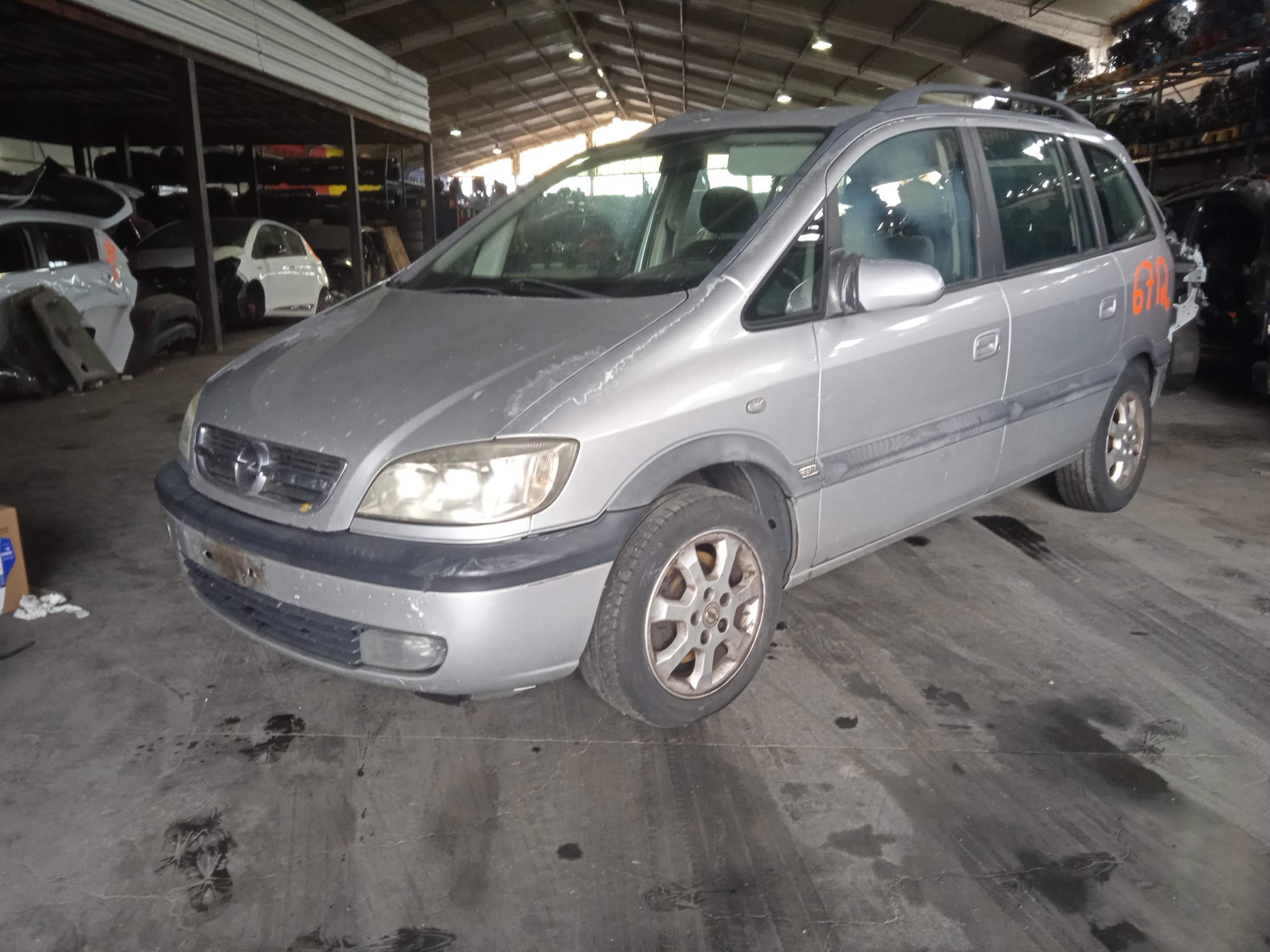 OPEL Zafira A (1999-2003) Engine Y20DTH 24898881