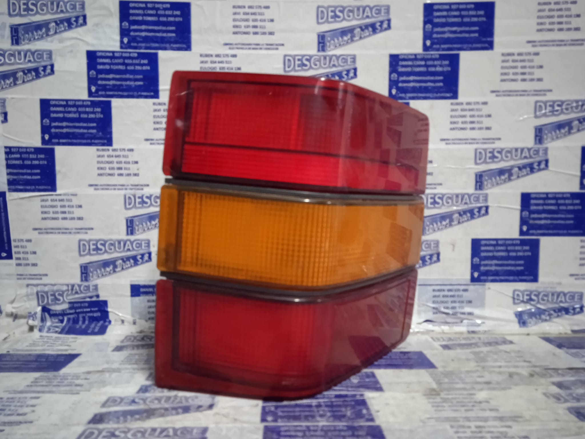 SEAT Ibiza 1 generation (1984-1993) Rear Left Taillight ESTANTERÍA11 24889099