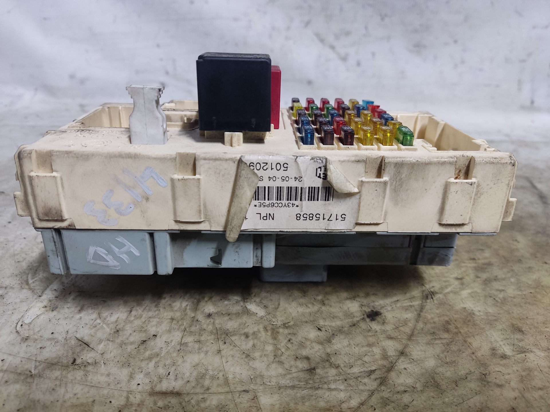 FIAT Stilo 1 generation (2001-2010) Fuse Box 51715858 24885976