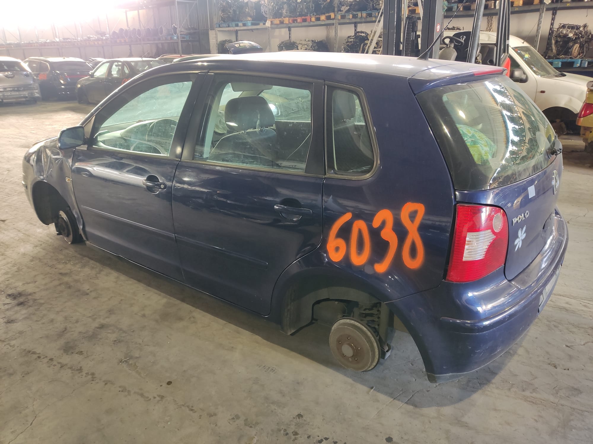 VOLKSWAGEN Polo 4 generation (2001-2009) Stūres pastiprinātāja sūknis 6Q0423156S 24893418