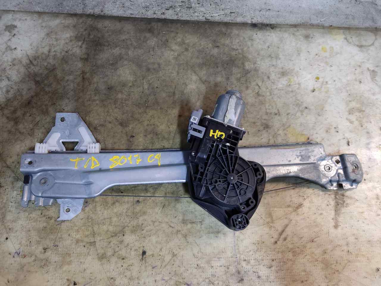 CITROËN C4 2 generation (2010-2024) Rear Right Door Window Regulator 402278K 24952386