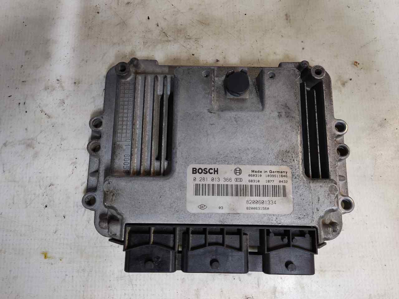 DODGE Scenic 2 generation (2003-2010) Engine Control Unit ECU 0281013366 24894719