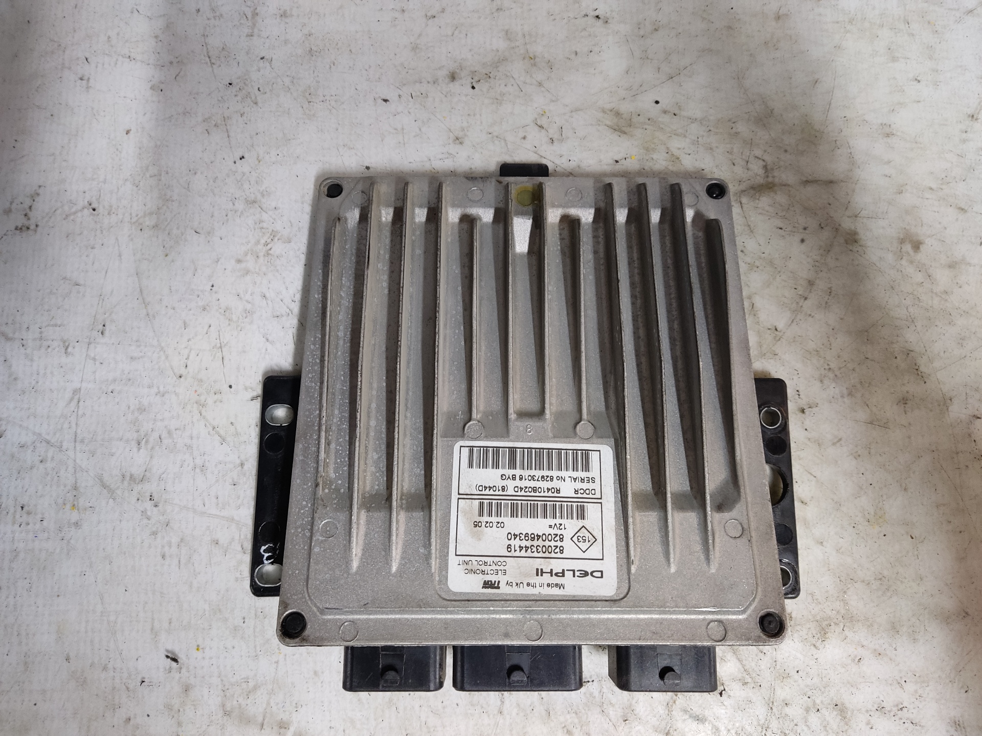 RENAULT Megane 2 generation (2002-2012) Engine Control Unit ECU 82973016BYG 24894757