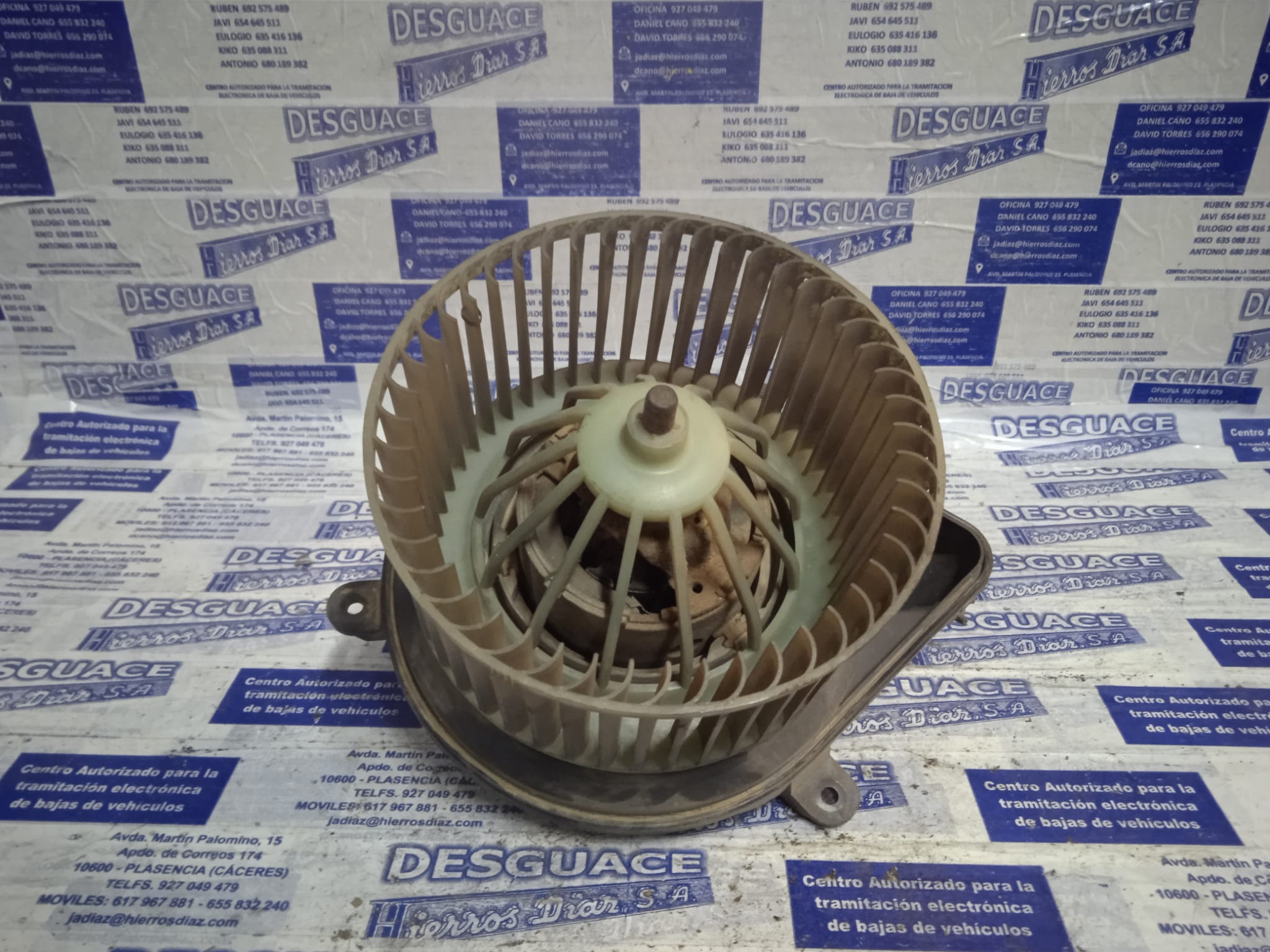 CITROËN Xsara 1 generation (1997-2004) Heater Blower Fan ESTANTERÍA44 24890885