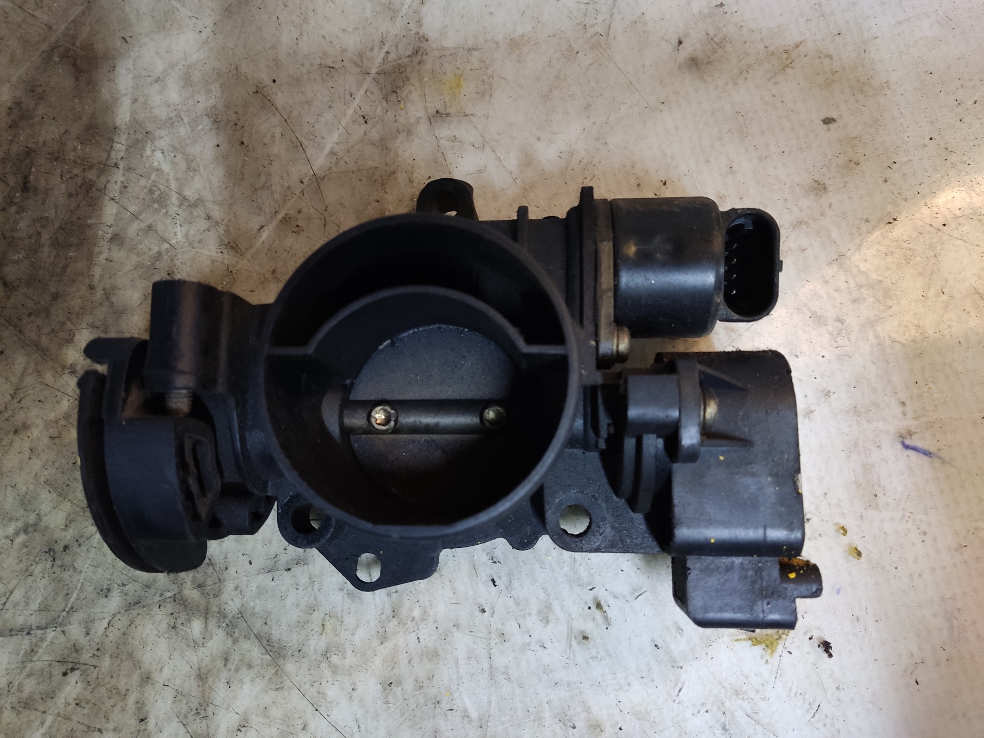 PEUGEOT 206 1 generation (1998-2009) Clapeta de accelerație 9642473280 24886443