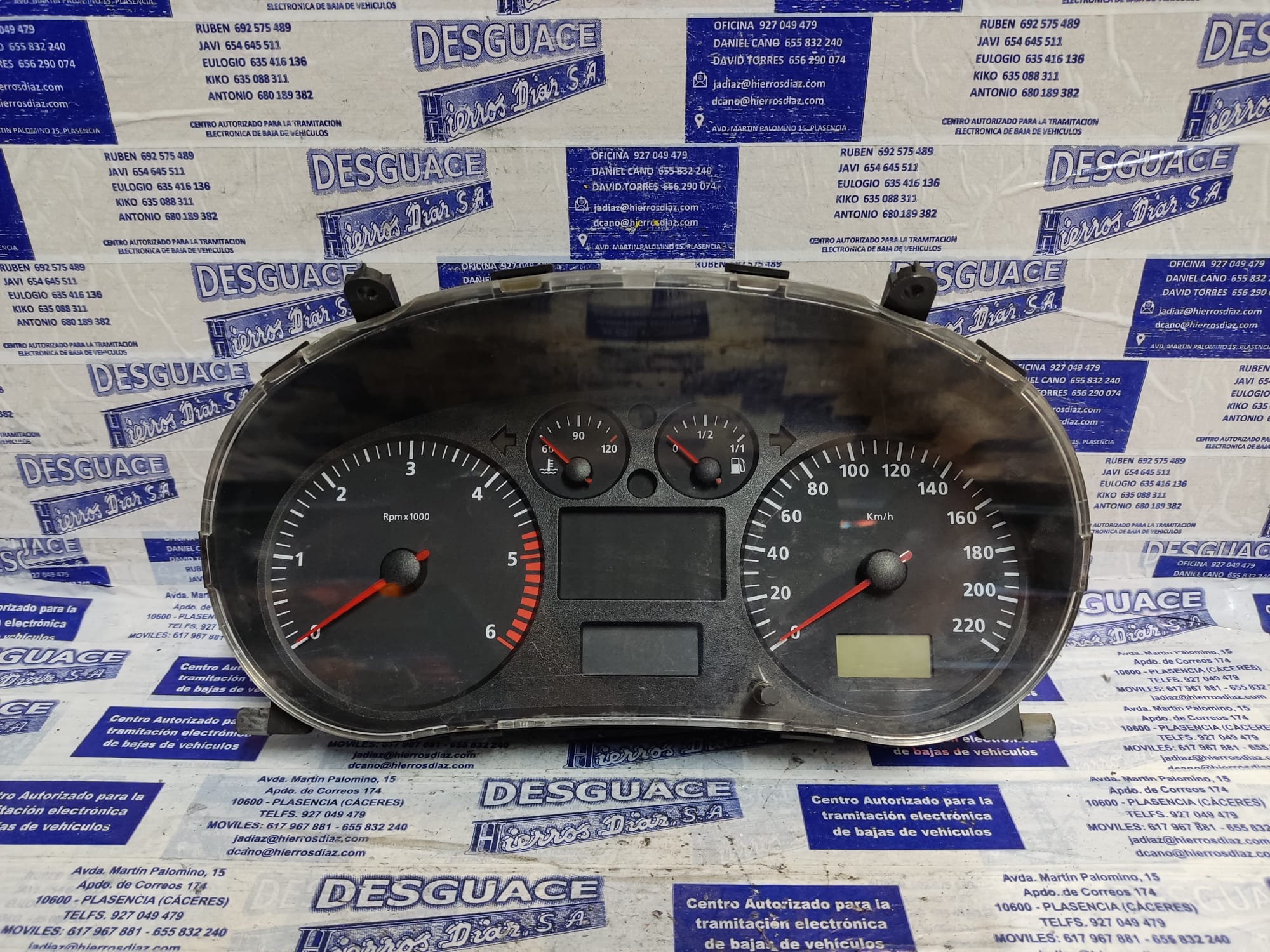 SEAT Cordoba 2 generation (1999-2009) Speedometer ESTANTERÍA11 24888487