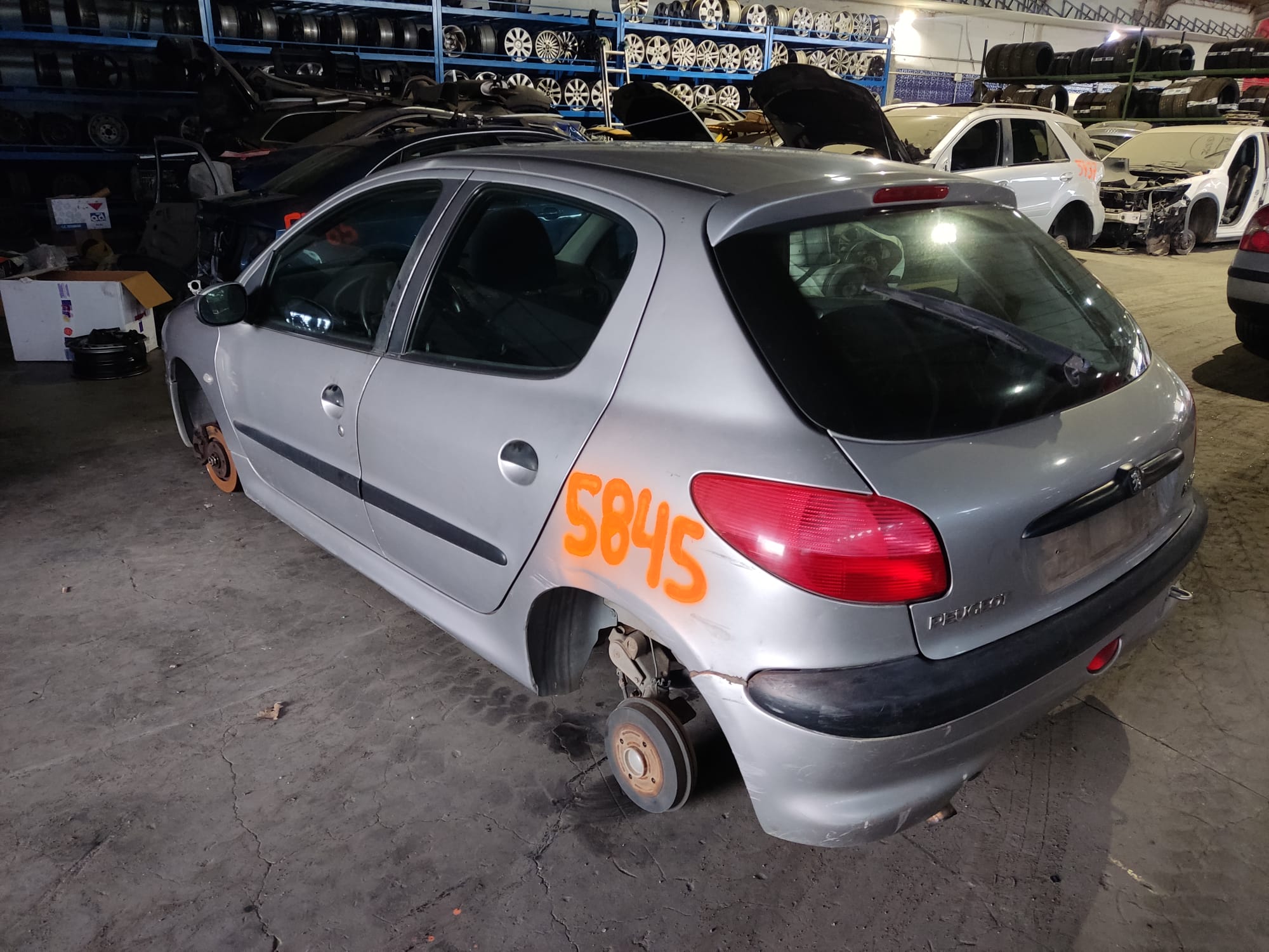 PEUGEOT 206 1 generation (1998-2009) Tурбина K03333821 24899263