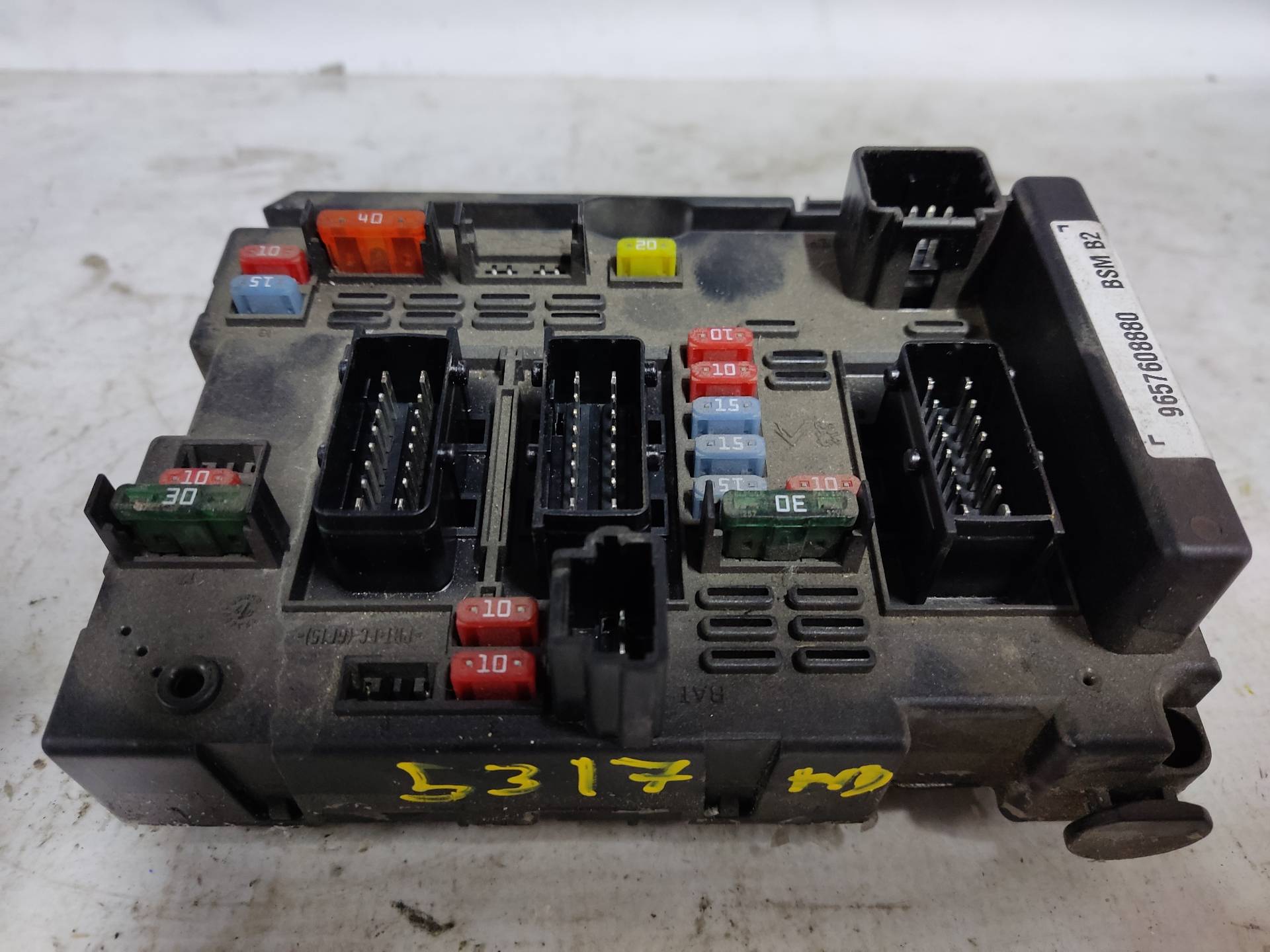 PEUGEOT Fuse Box 9657608880 24890675