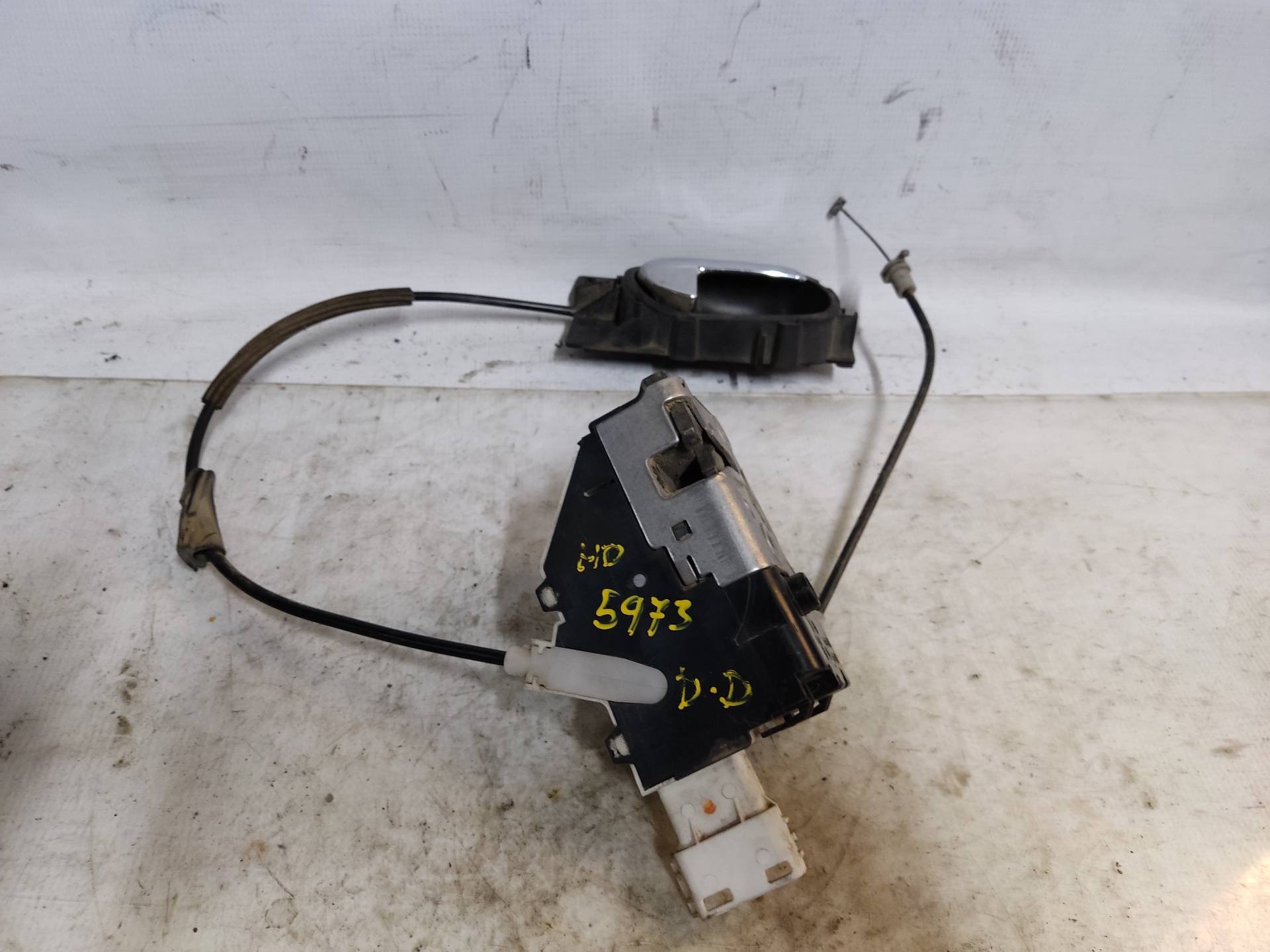 CITROËN C4 1 generation (2004-2011) Front Right Door Lock ESTANTERÍA42 24892811