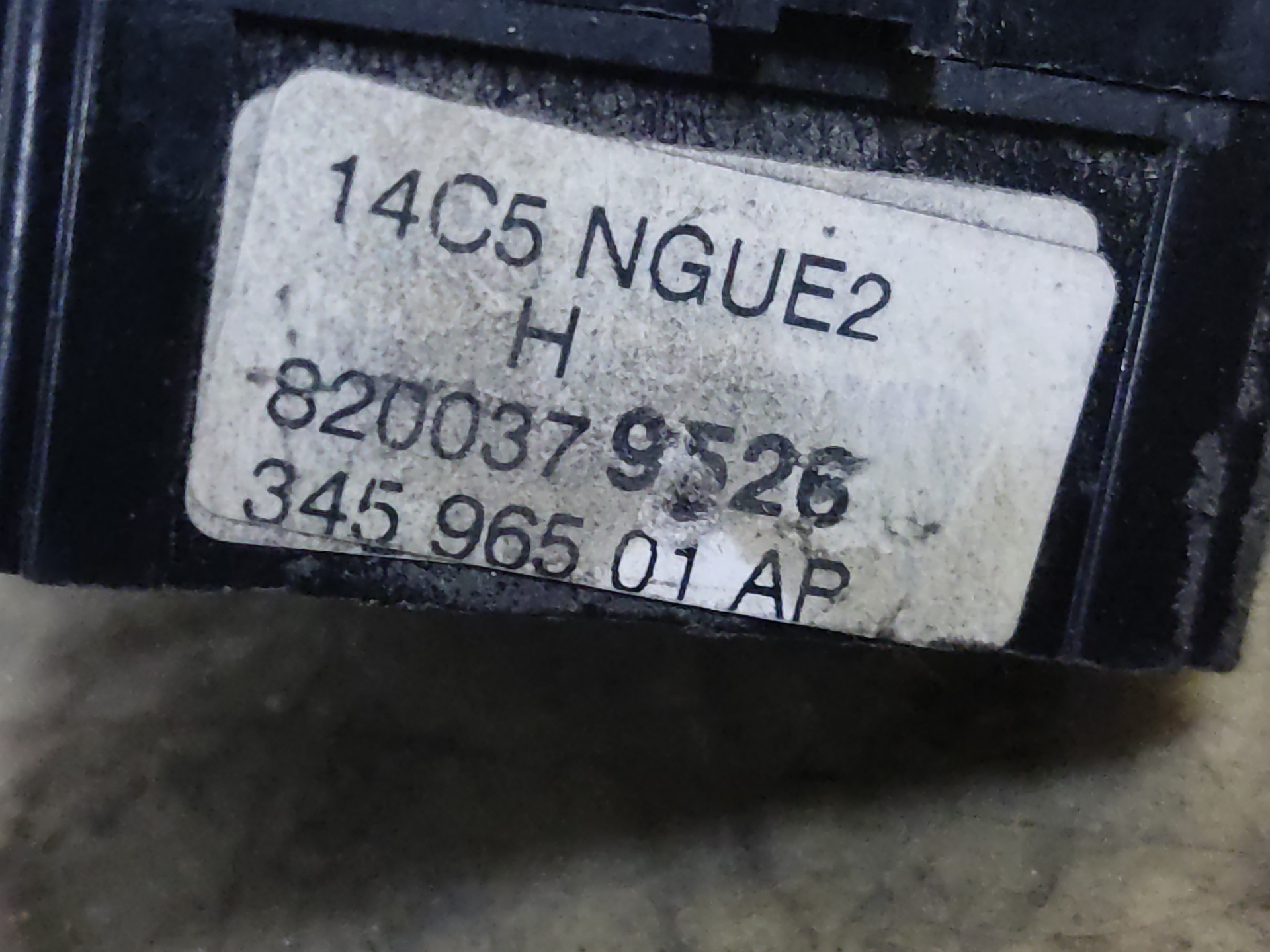 ACURA Kangoo 1 generation (1998-2009) Unité de commande de commutateur de phare 8200379526 24926667