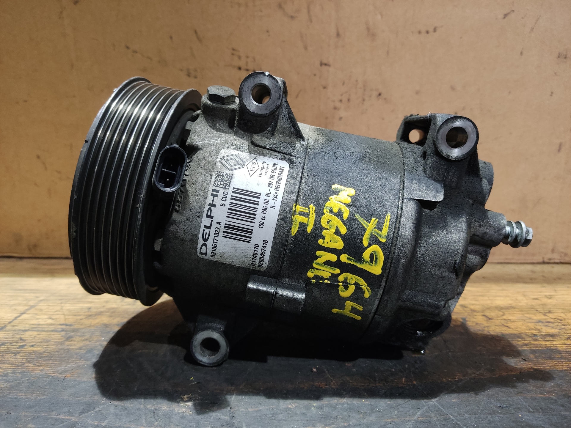 RENAULT Megane 2 generation (2002-2012) Air Condition Pump 8200457418 24949691