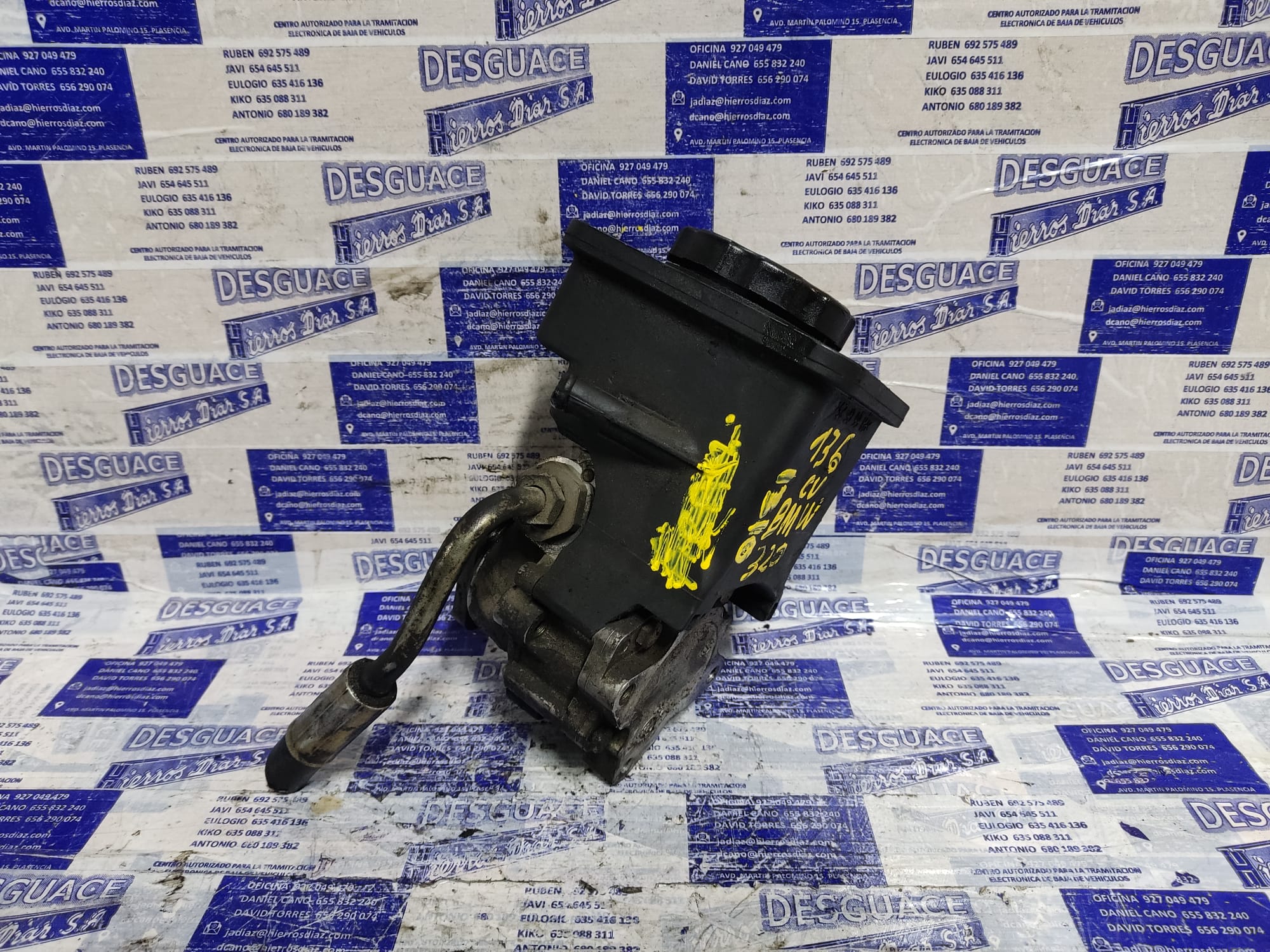 BMW 3 Series E46 (1997-2006) Power Steering Pump ESTANTERÍA87 24892241