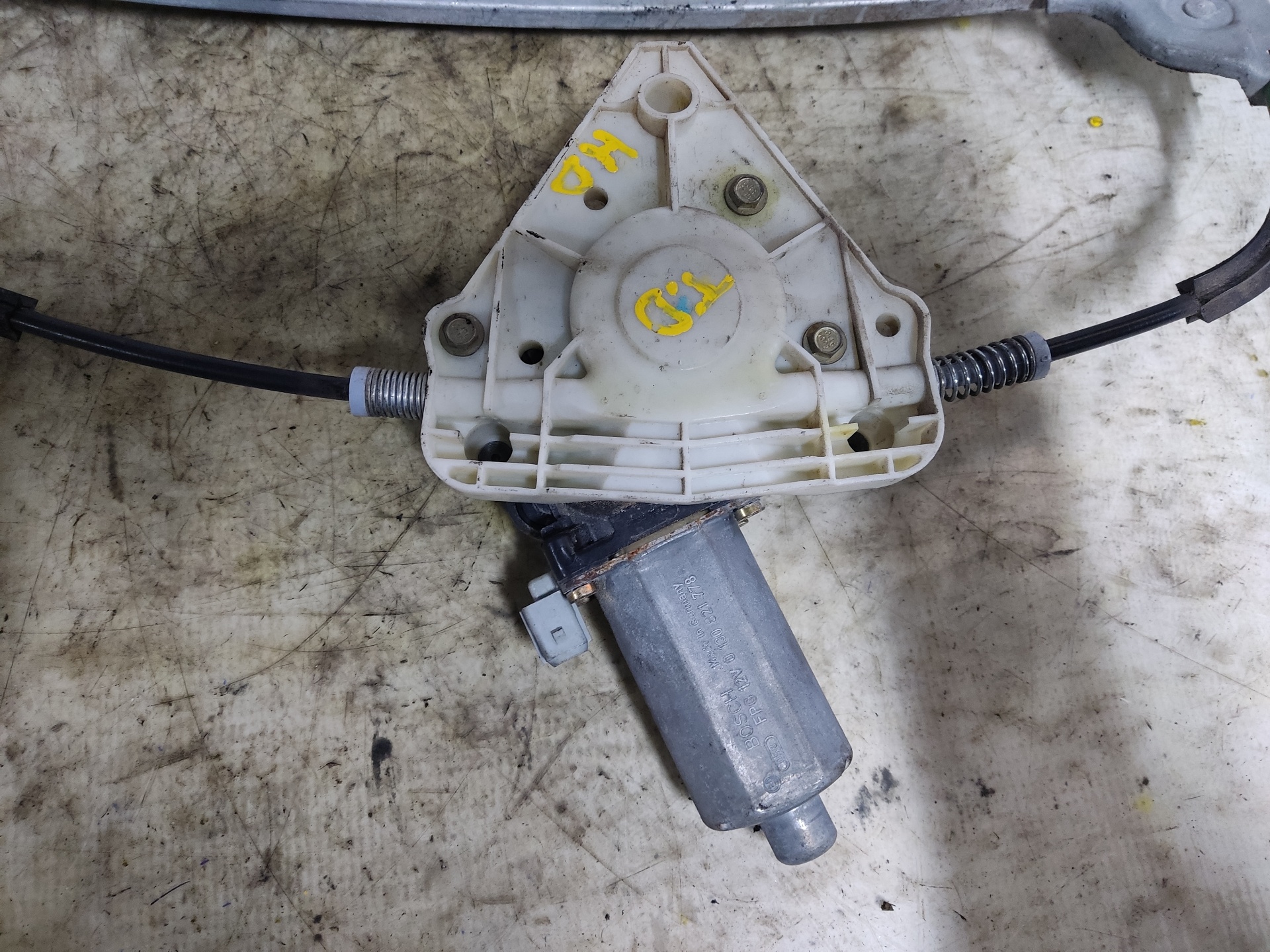 PEUGEOT 406 1 generation (1995-2004) Rear Right Door Window Regulator 0130821778 24897911