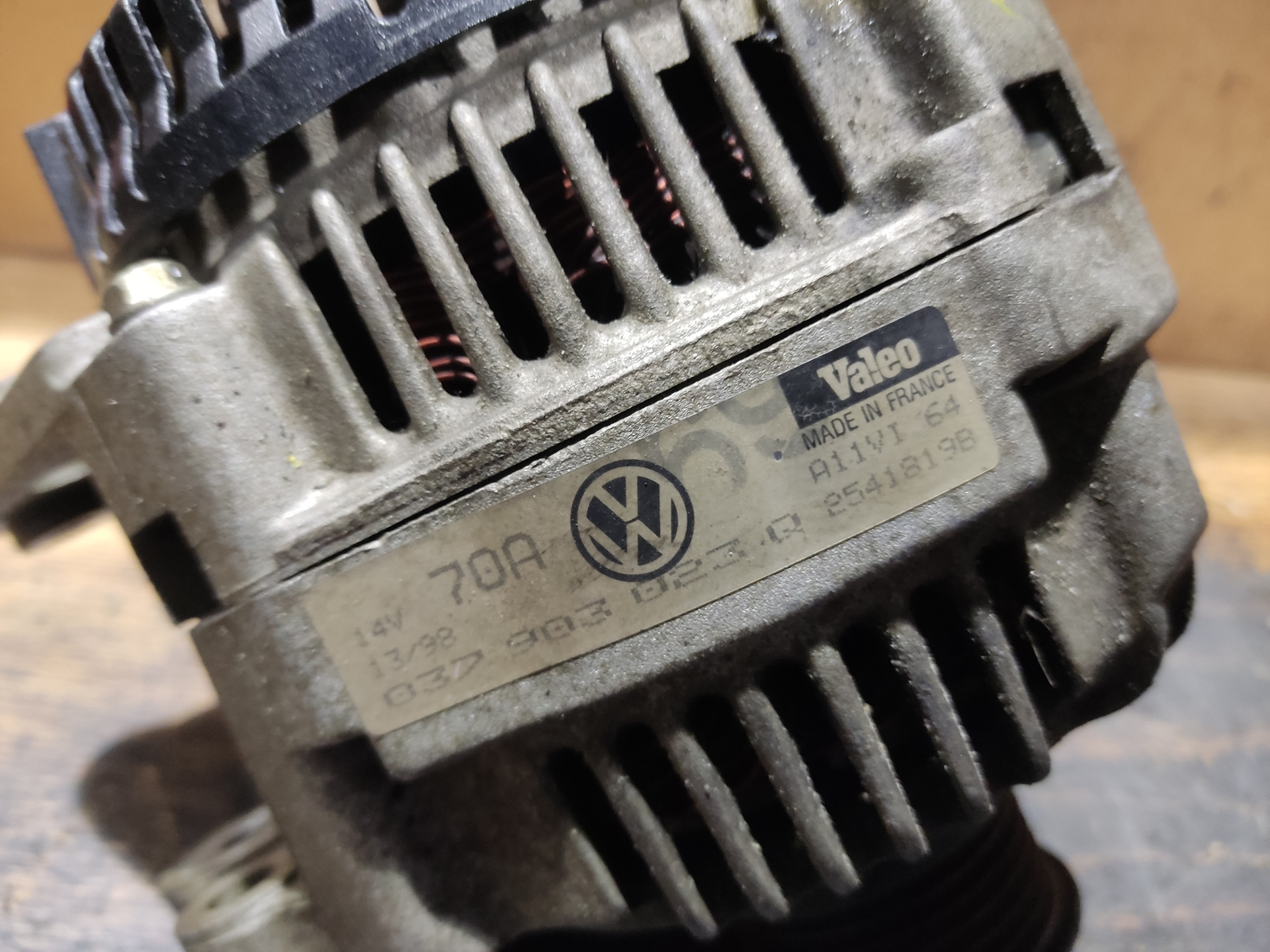 SEAT Arosa 6H (1997-2004) Generator 037903023Q 24900709