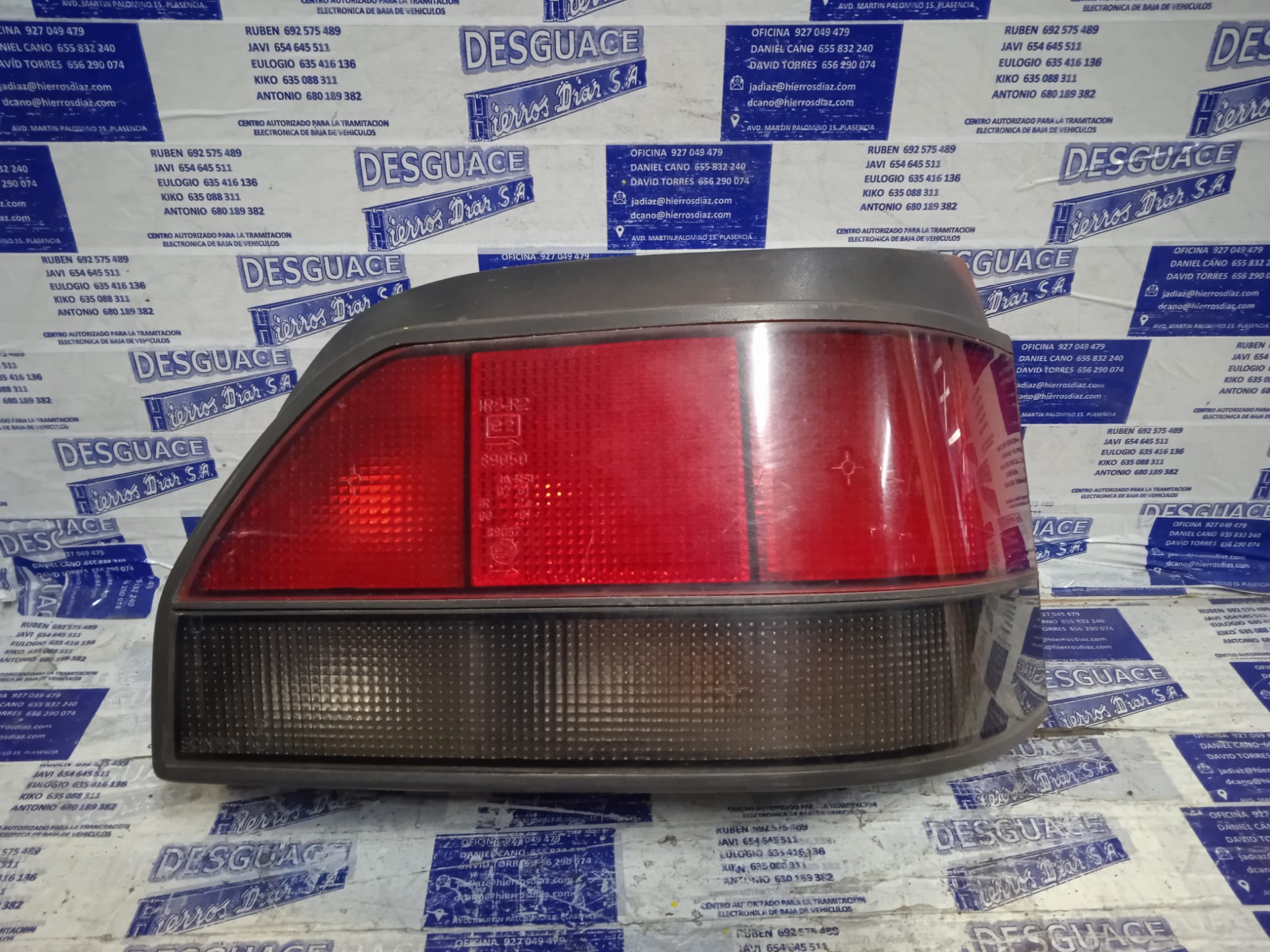 RENAULT Clio 1 generation (1990-1998) Rear Right Taillight Lamp ESTANTERÍA21 24909161